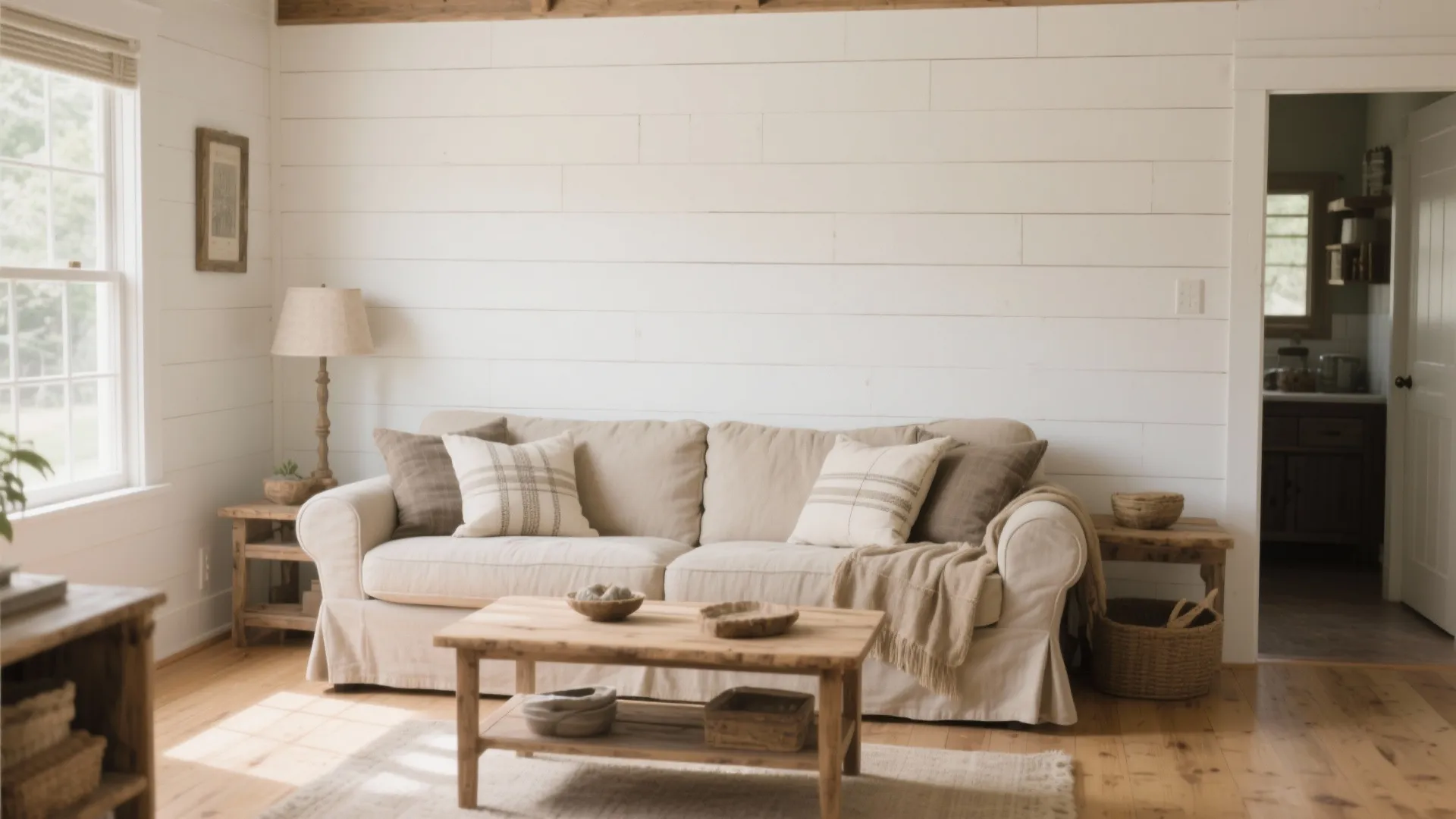 2. Shiplap Accent Wall