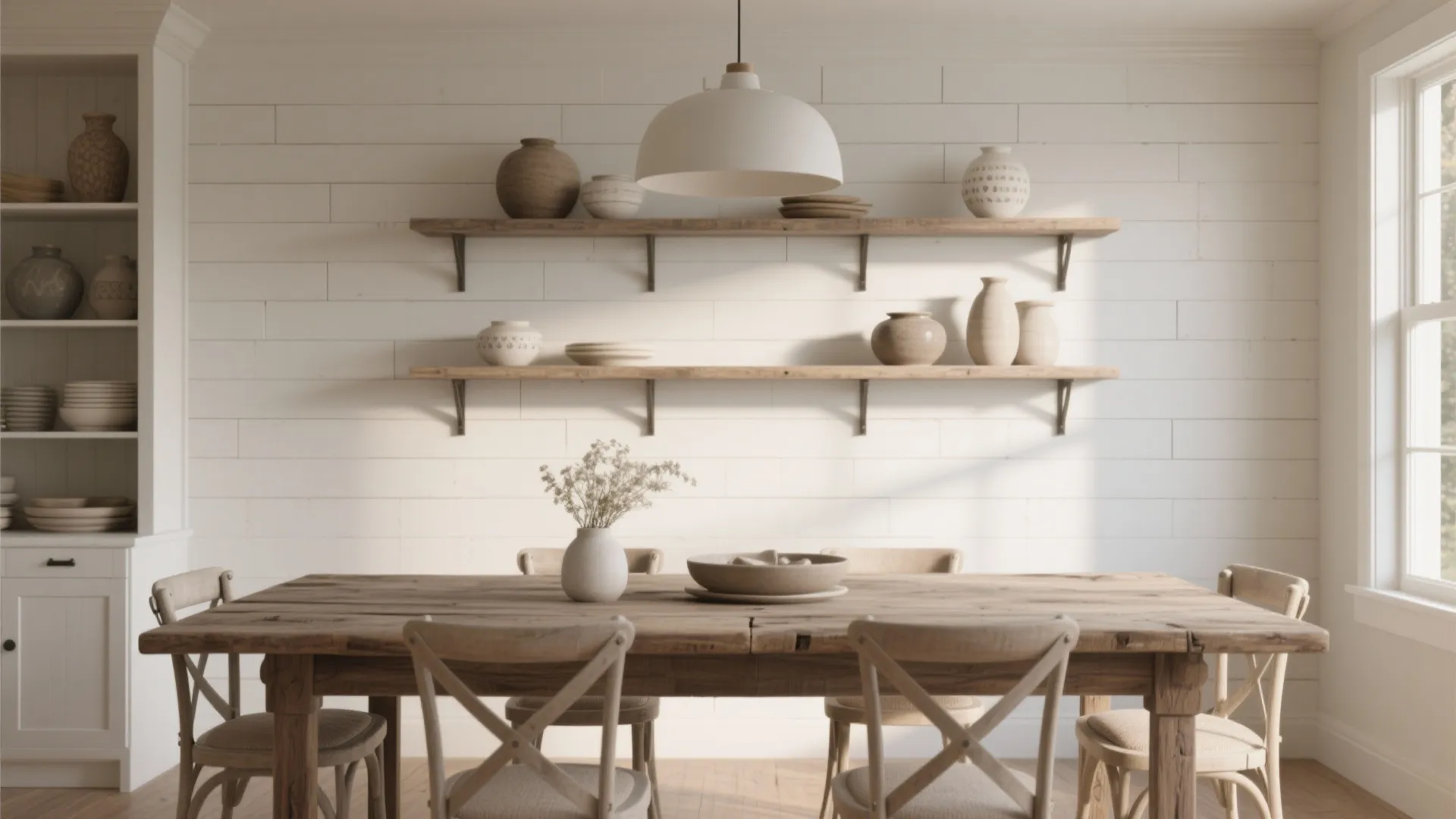 3. Shiplap Accent Wall