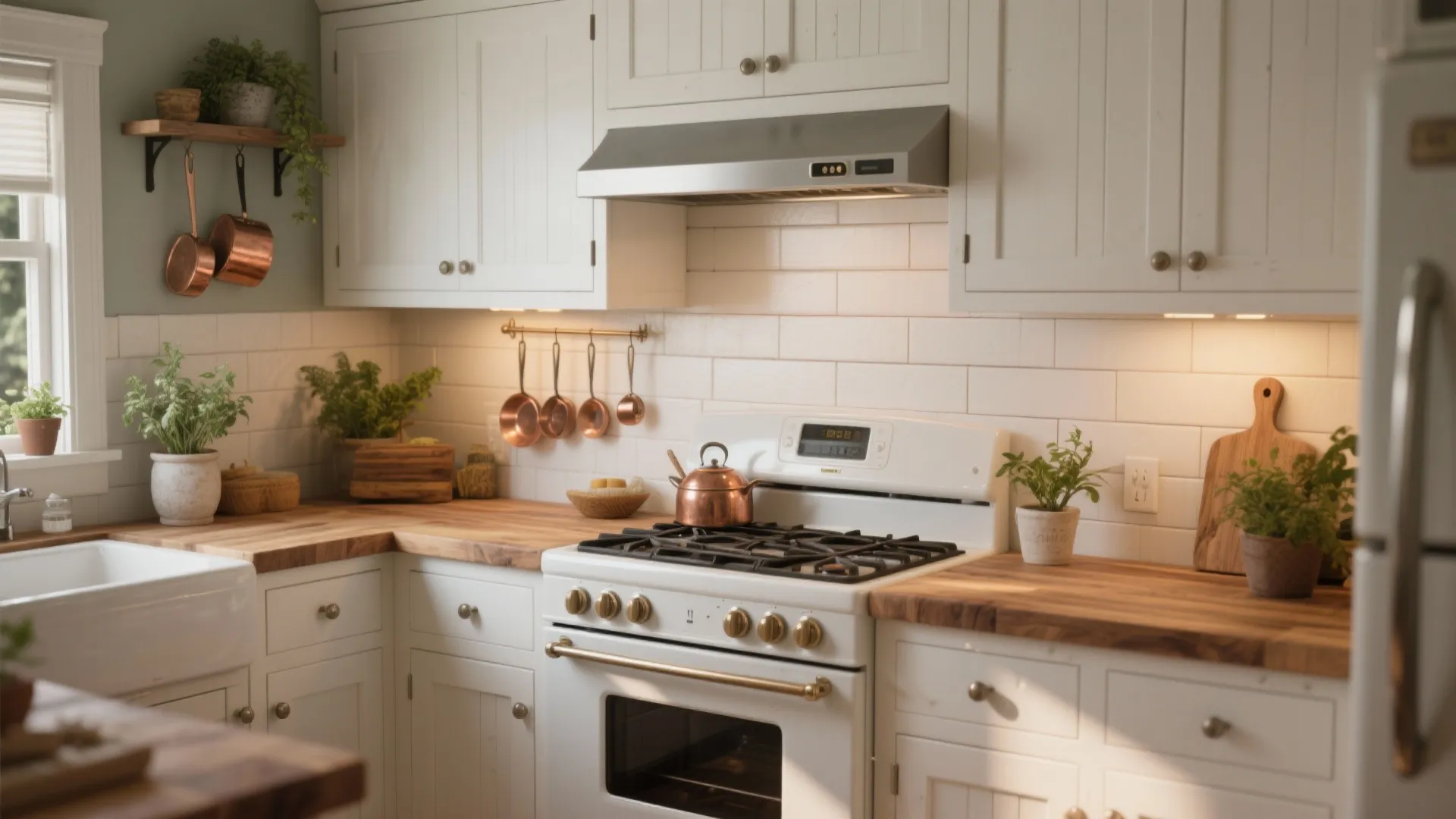 2. Textured beadboard or shiplap backsplash