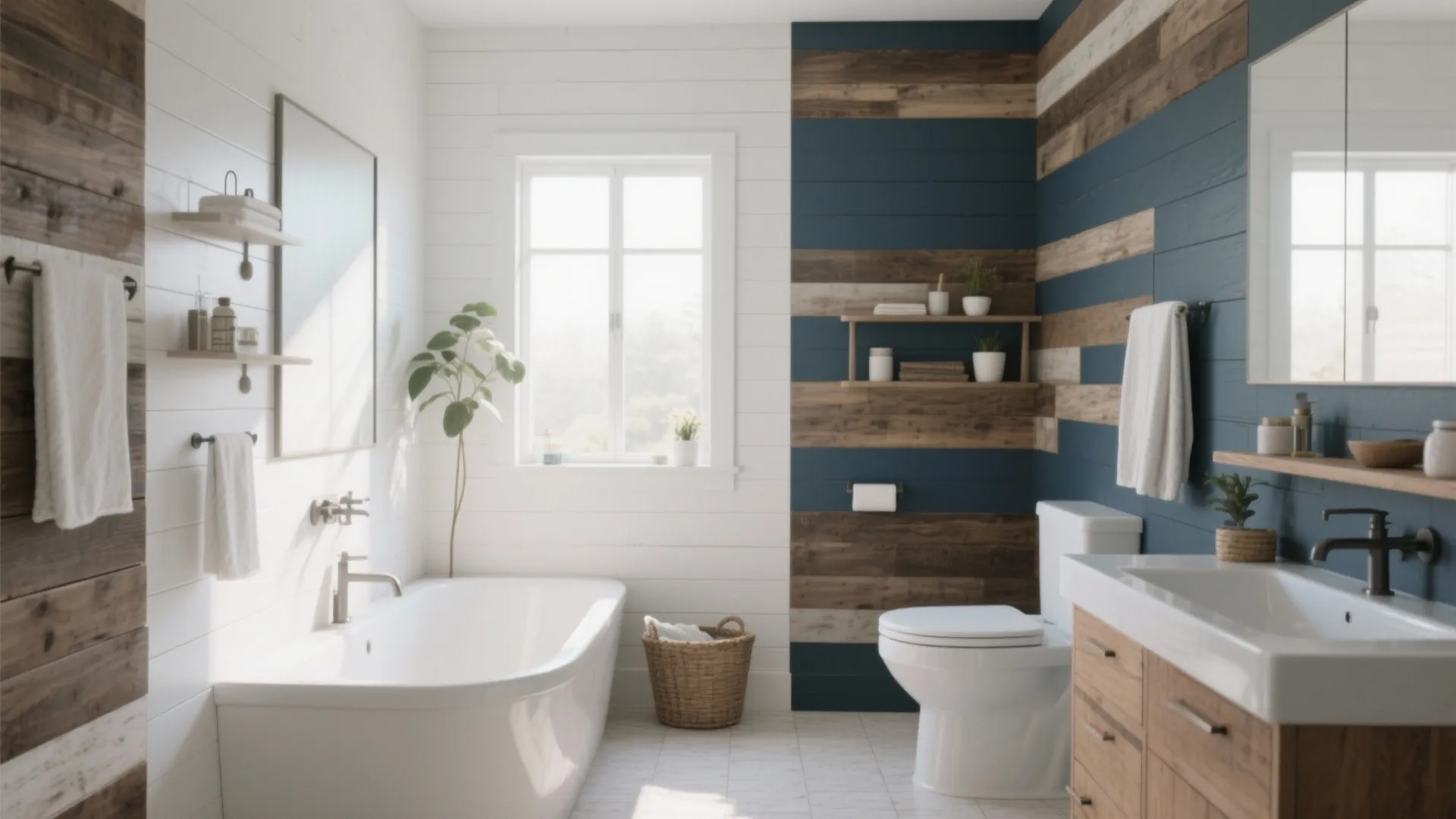 10 Shiplap Bathroom Ideas: Transform Your Bathroom with 10 Creative Shiplap Design Ideas