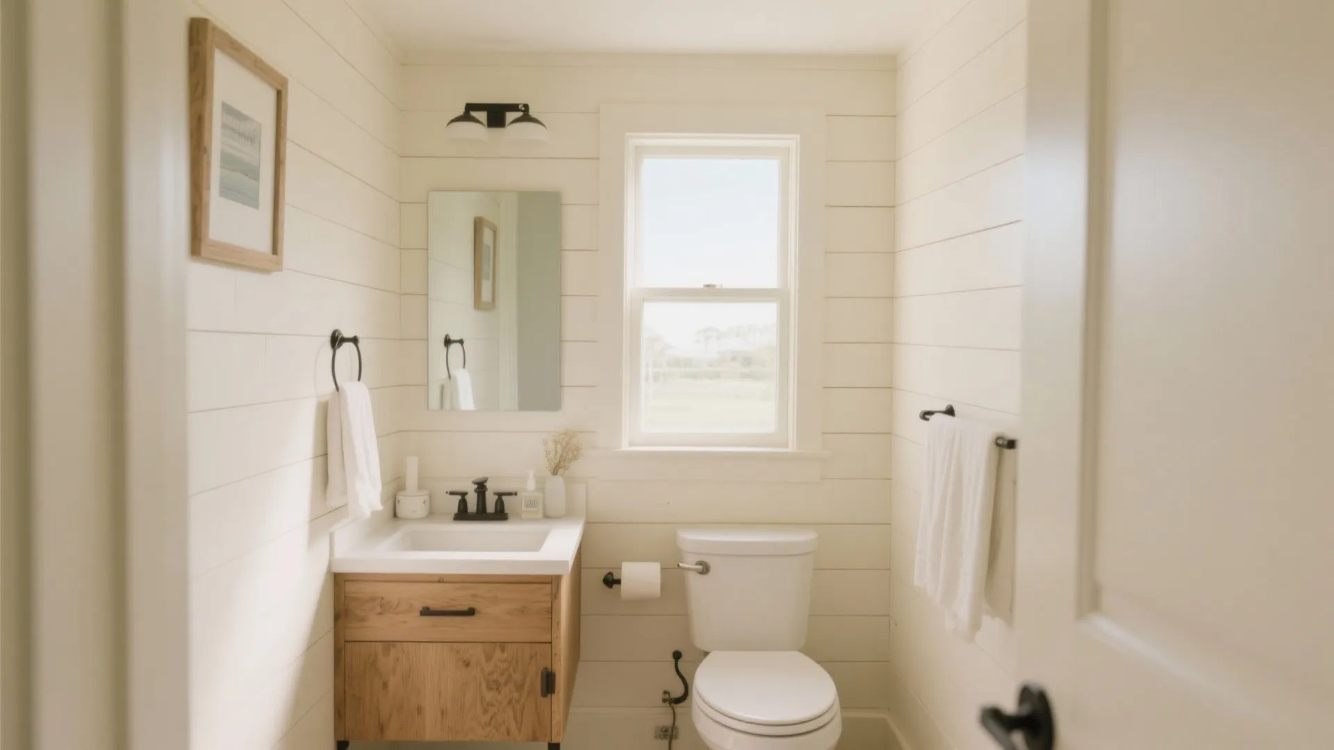 2. Shiplap Accent Wall