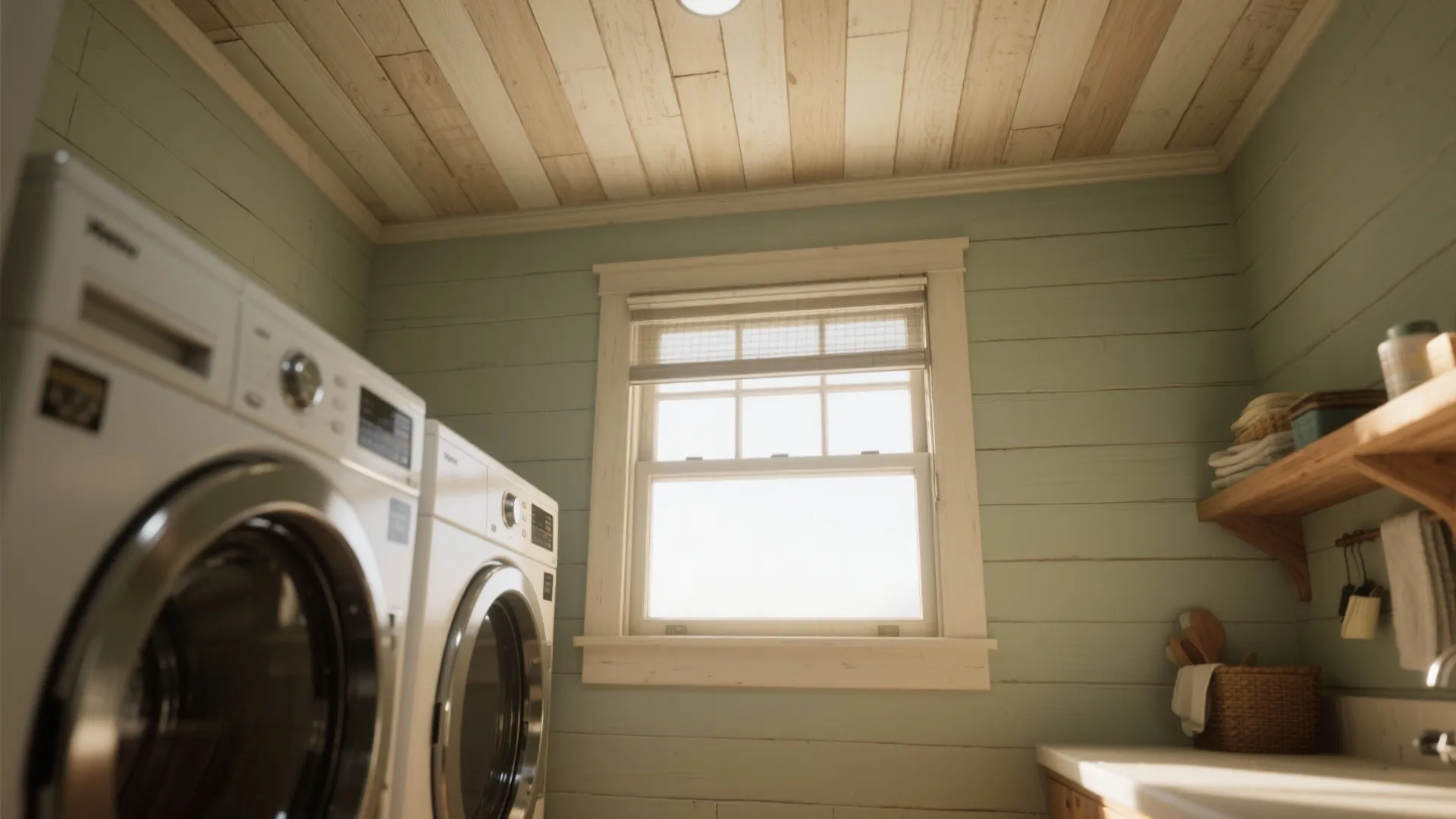 4. Shiplap Ceiling and Upper Clerestory for Light