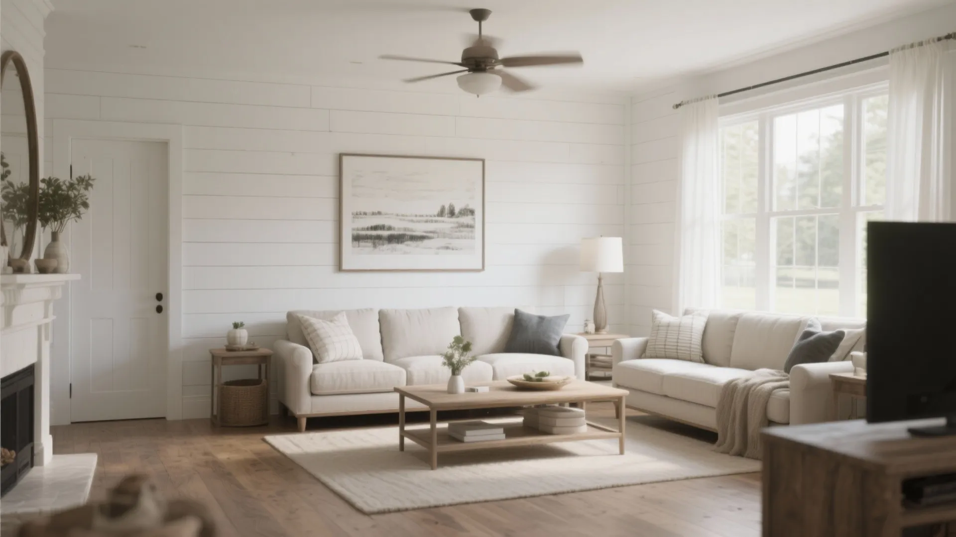 6. Classic Shiplap Walls