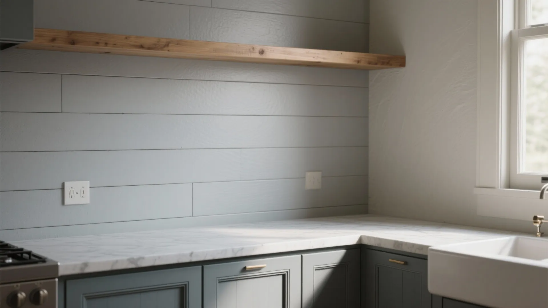 1. Horizontal Shiplap — Cozy, affordable, and forgiving