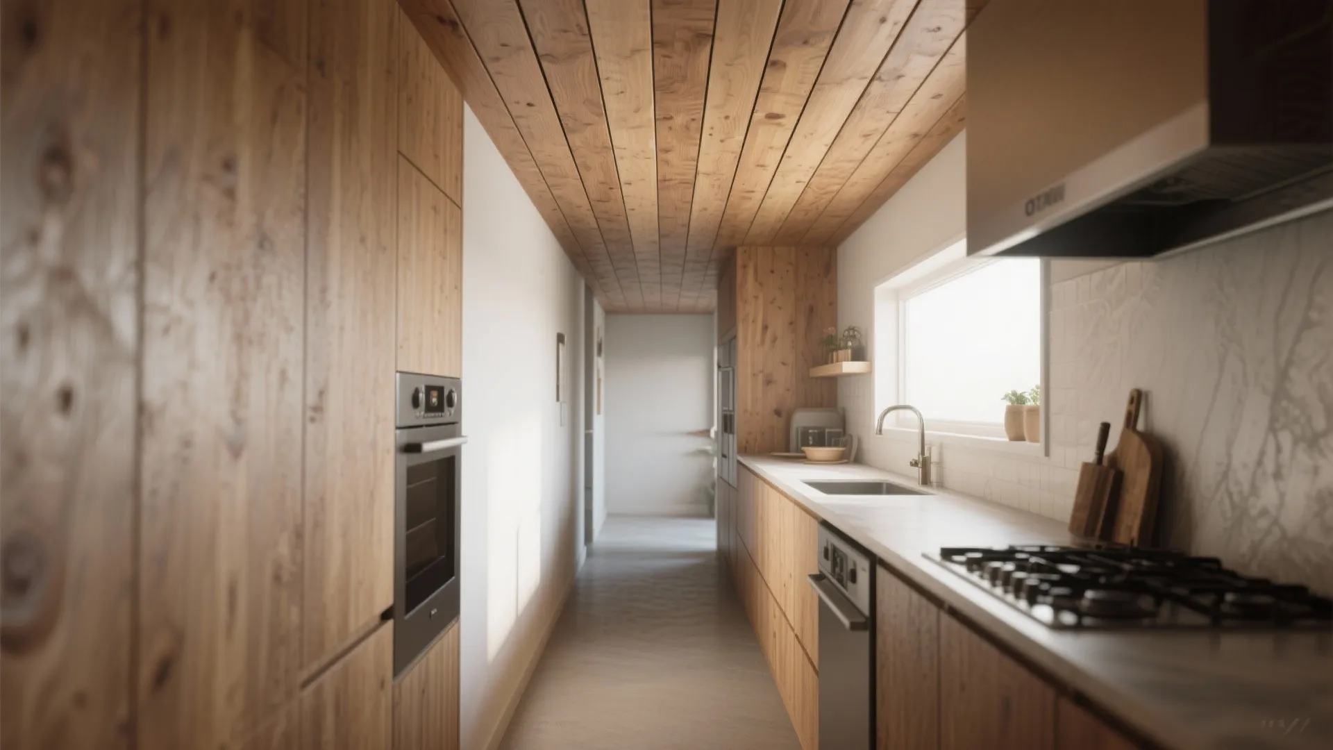 2. Shiplap or Narrow Planks for Height Illusion