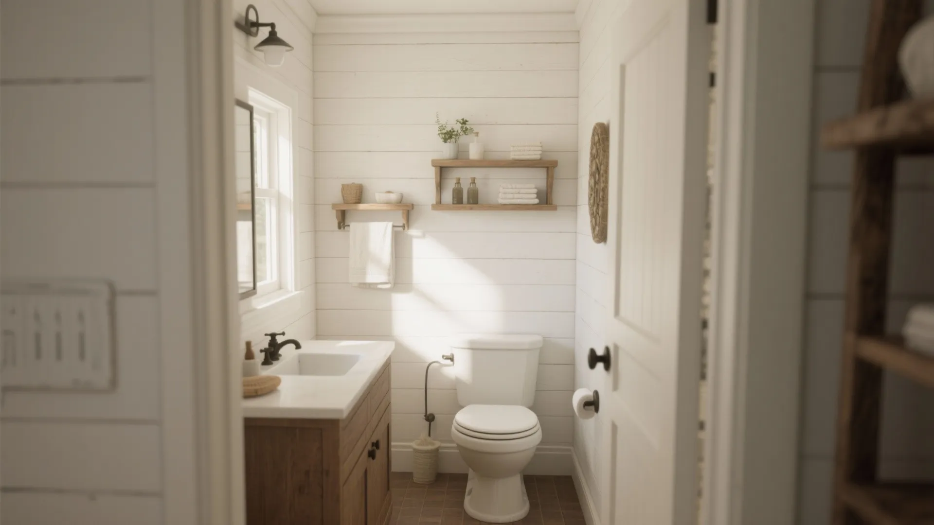 1. Shiplap Walls for Instant Warmth