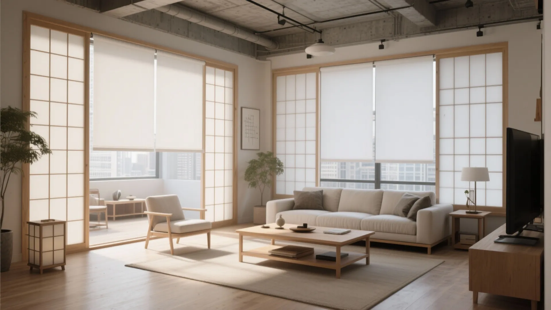 6. Retractable Shōji Screens