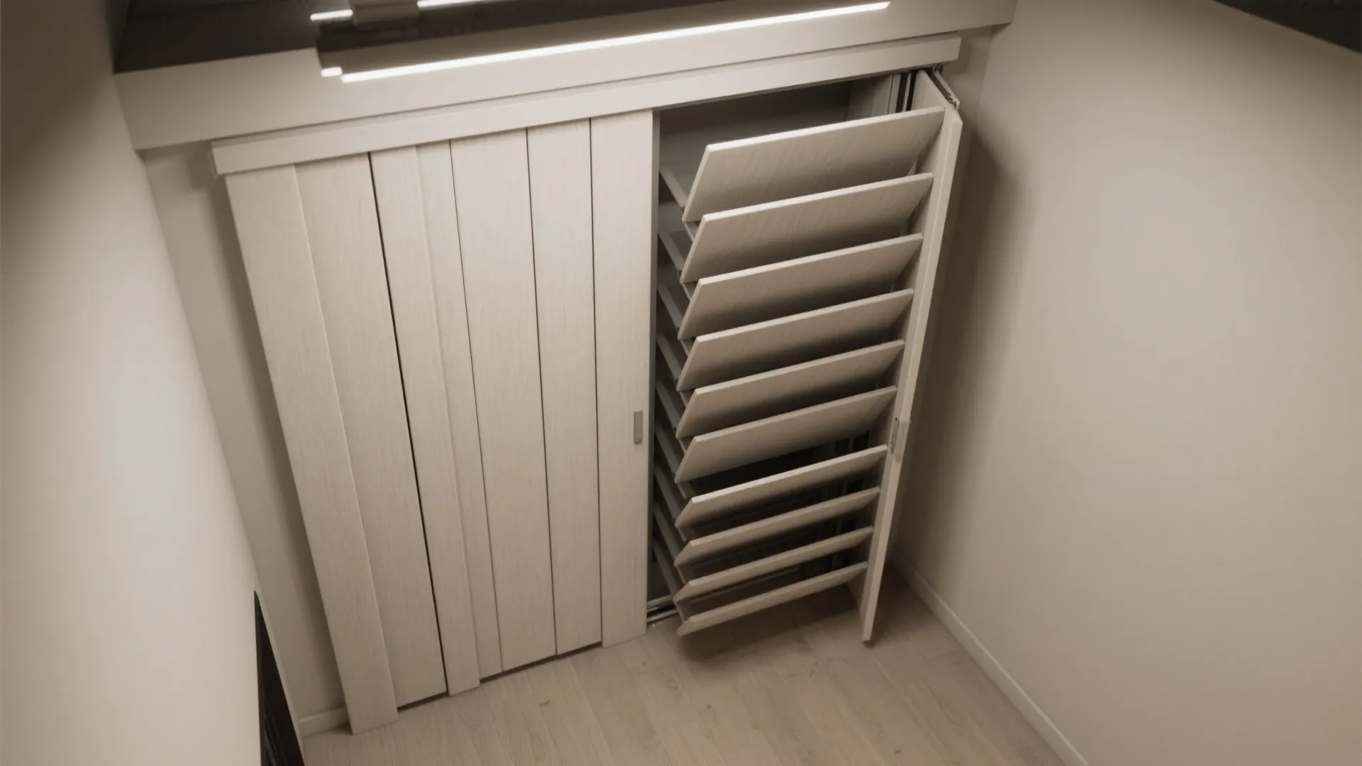 Sliding Panels and Shoji-Inspired Pocket Dividers