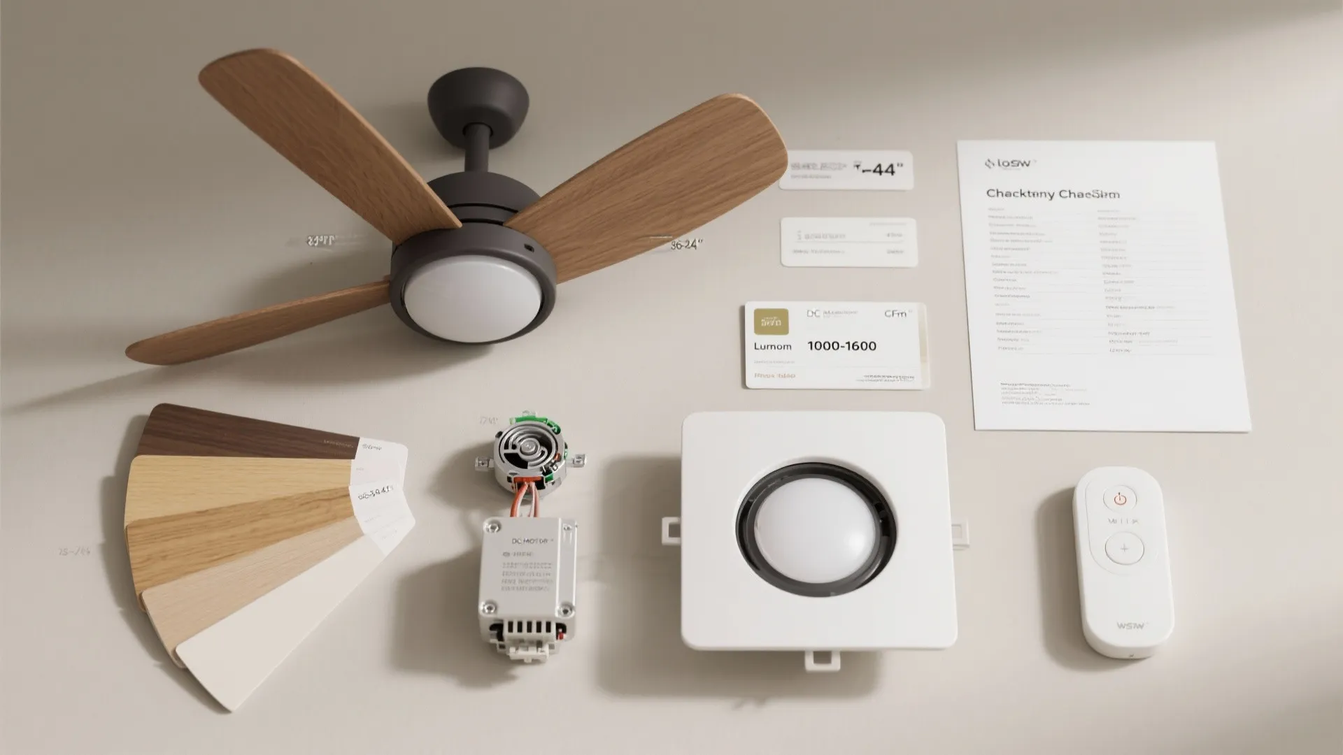 Shopping checklist for the best ceiling fan for small room