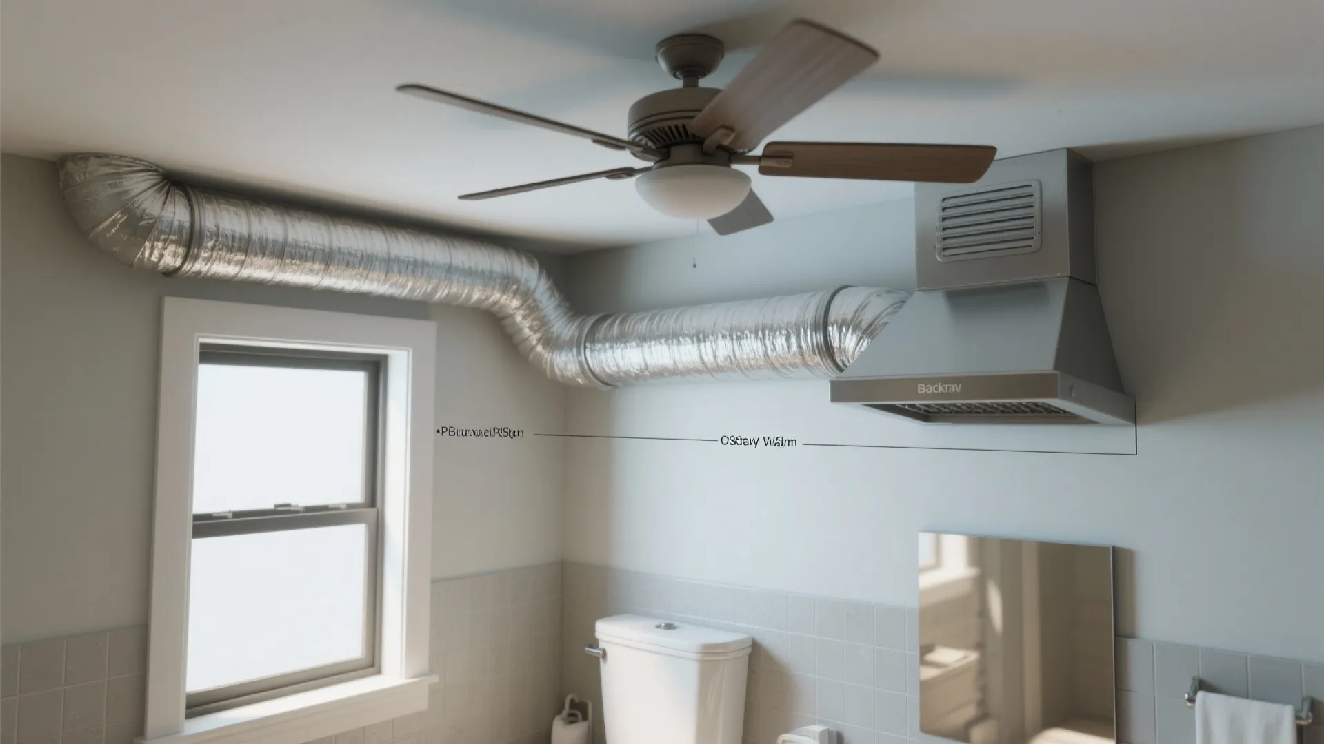 2) Short, Smooth Duct Runs and Exterior Termination