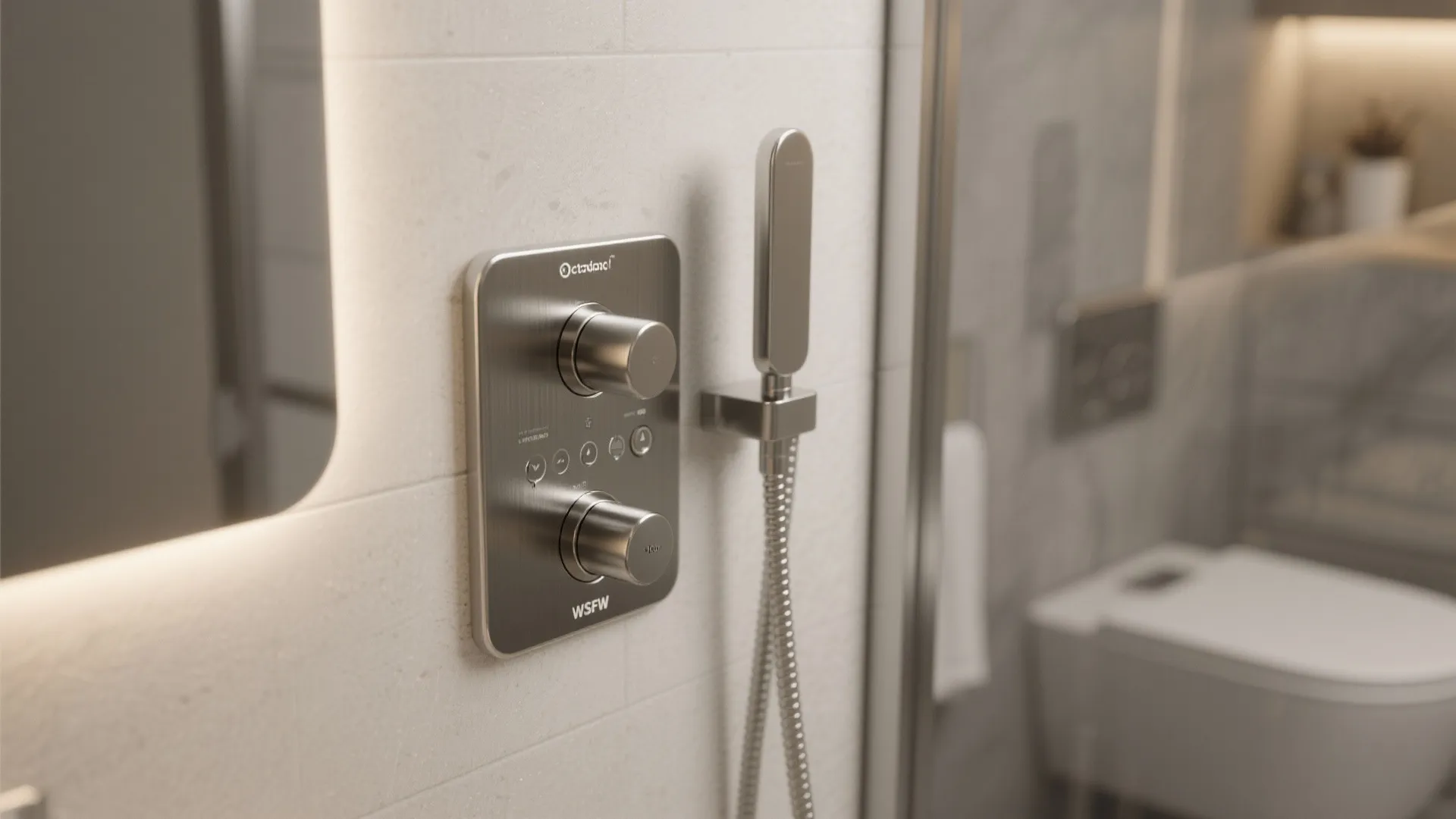 9. Shower Controls at the Entrance