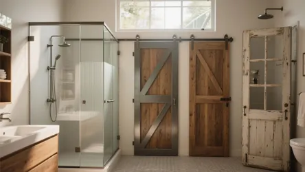 DIY Shower Door Ideas: 5 Creative Upgrades