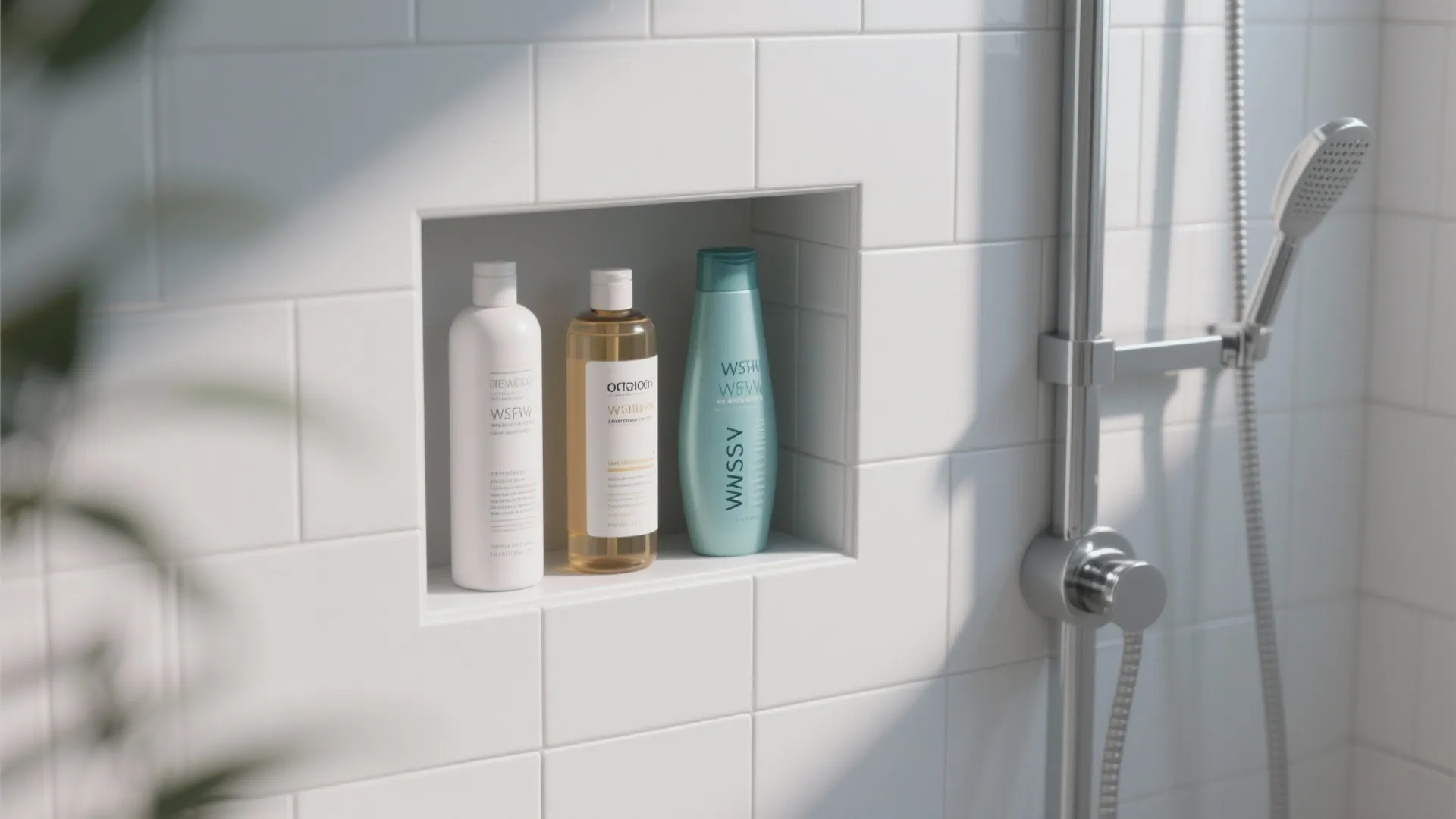 8. Niches in the Shower