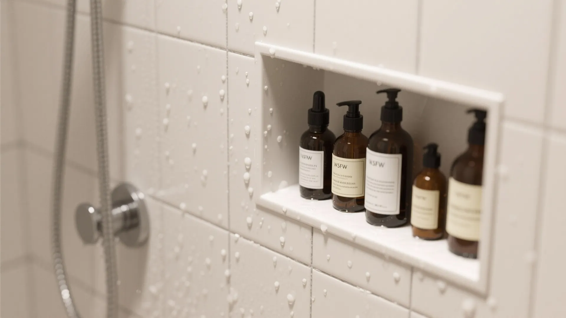 Wet-dry split bathroom and light-first partitions