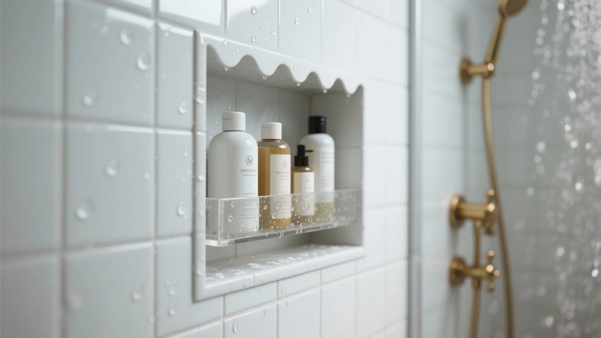 Built-In Niche Storage and Drawer Dividers