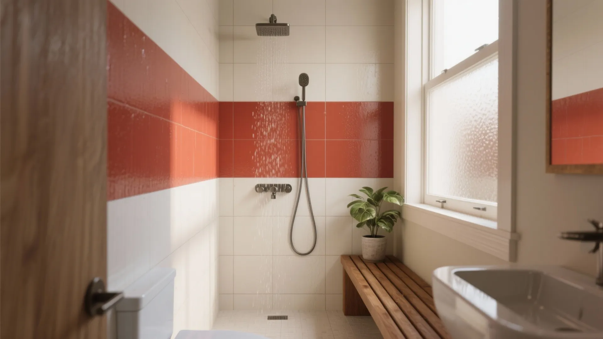 Shower Wall Paint: 5 Creative Ideas: Practical, stylish and budget-friendly shower wall paint ideas from a pro designer