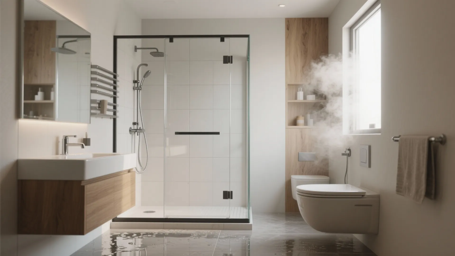 5 Smart Bathroom Glass Door Seal Ideas: Creative and practical seal solutions to keep your small bathroom leak-free and stylish