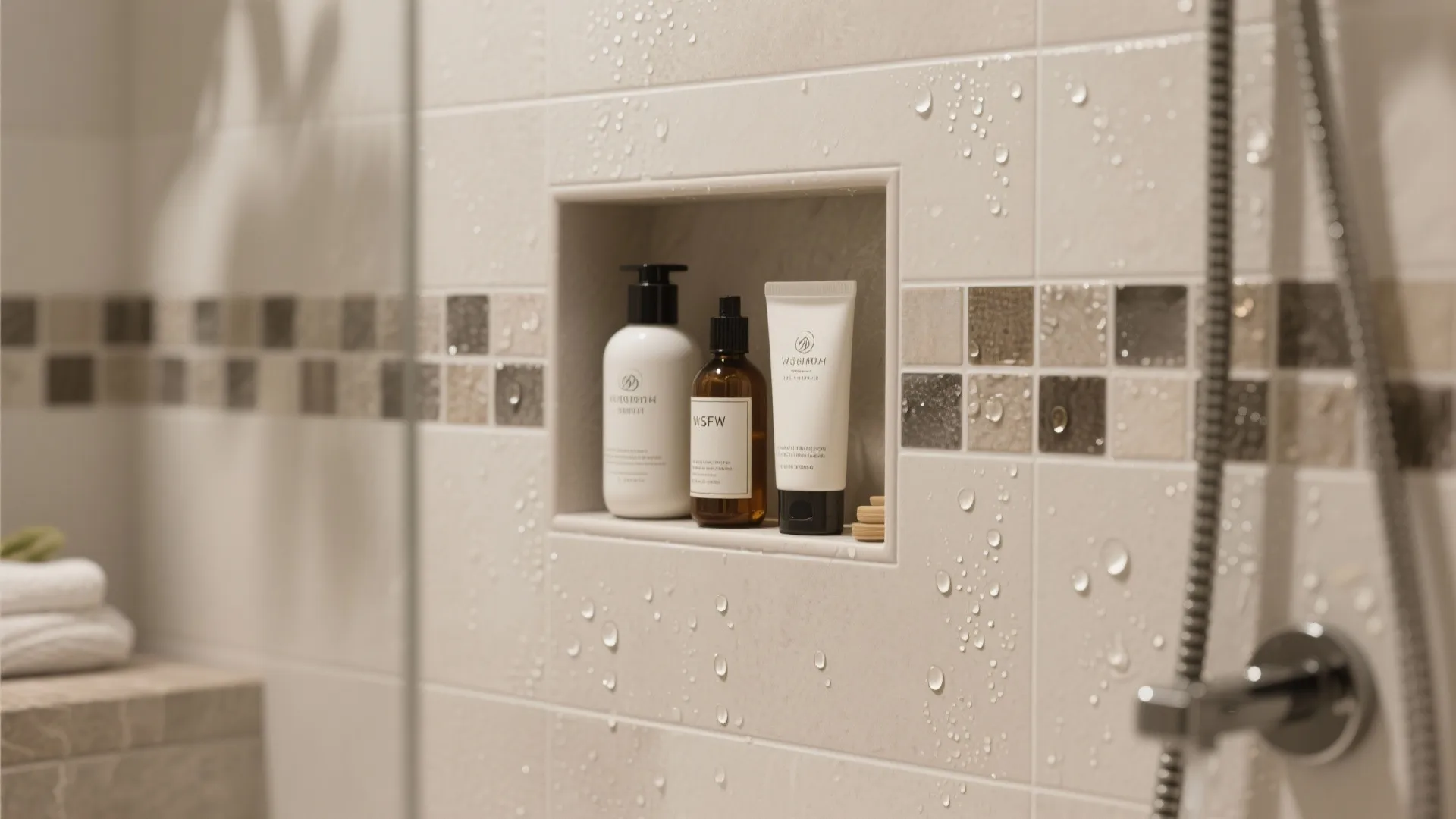 4. Shelf Niches in the Shower