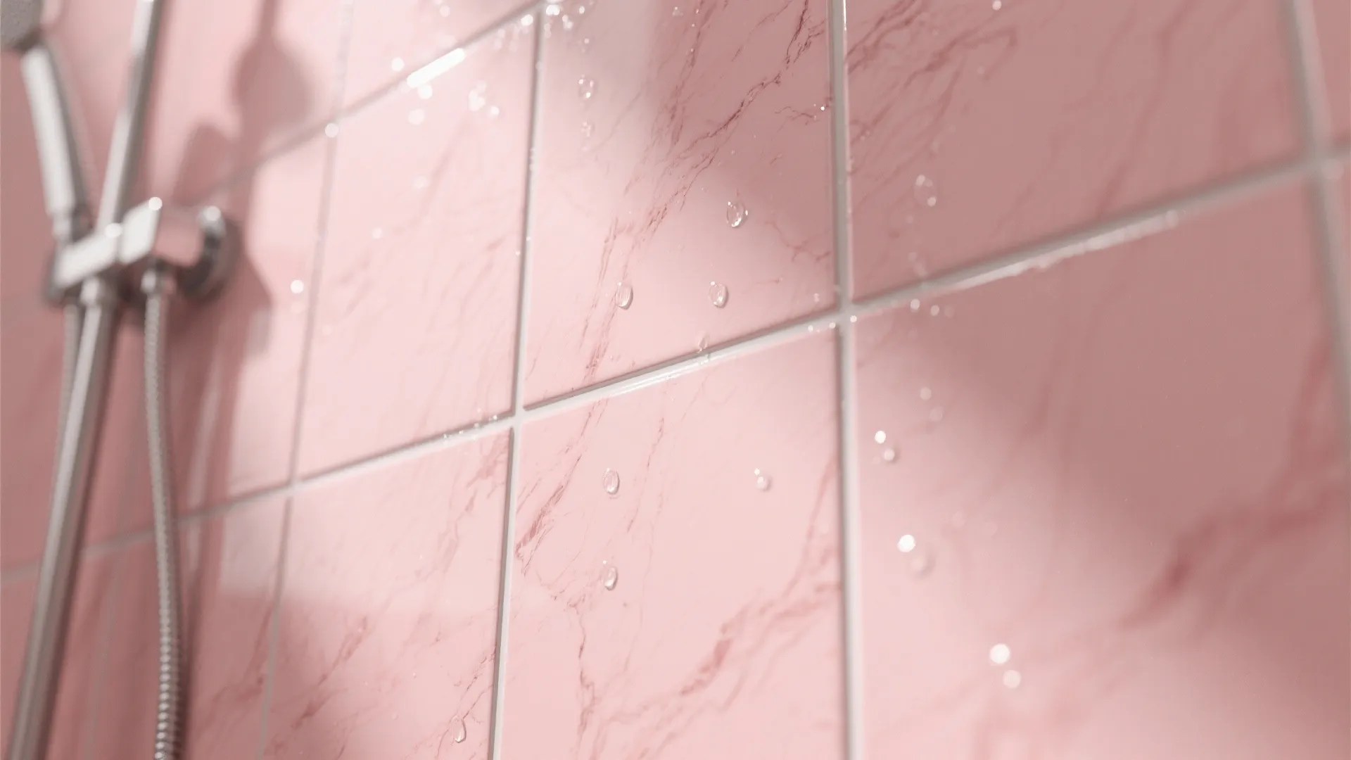 4. Shower Styling: Statement Wall + Practical Materials