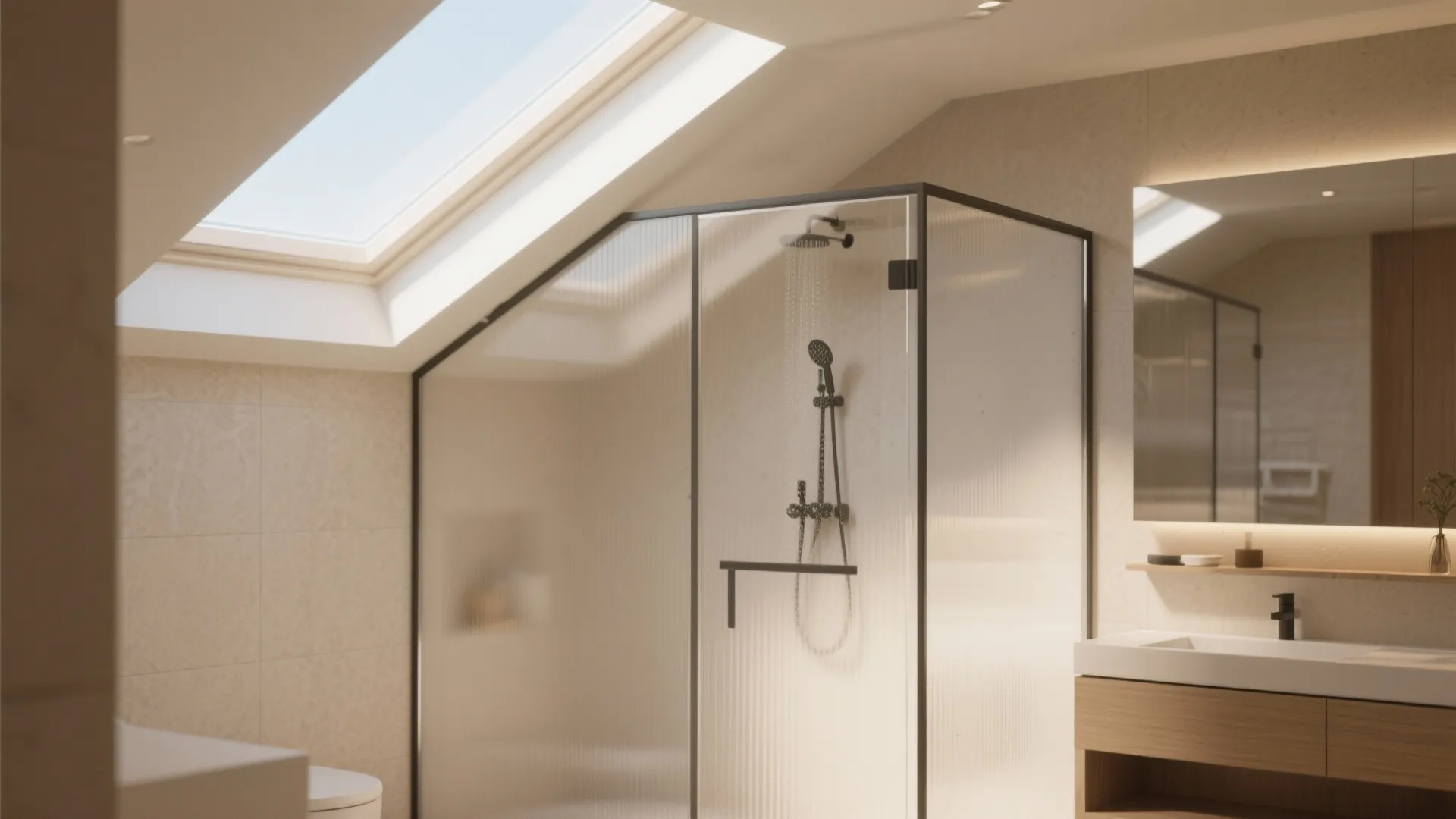 7. Skylight Above the Shower