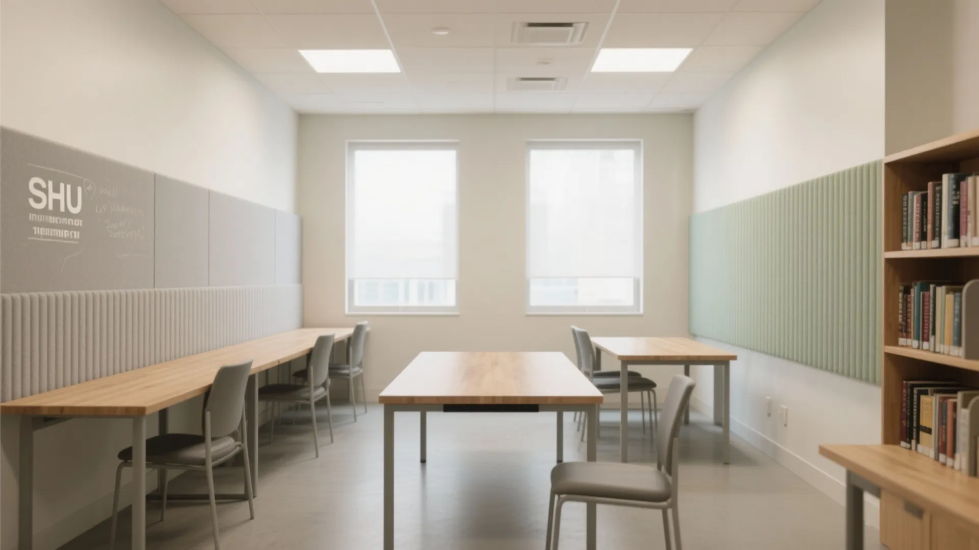 Zoned Study Layouts for Focus and Collaboration