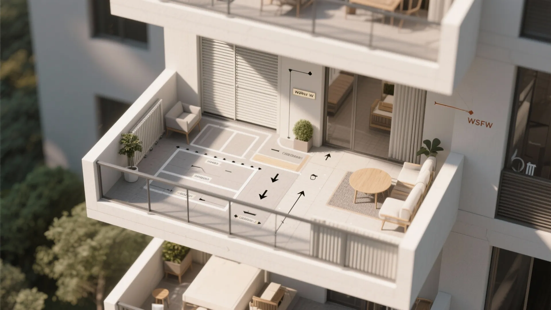 Sliding Shutters and Modular Partitions