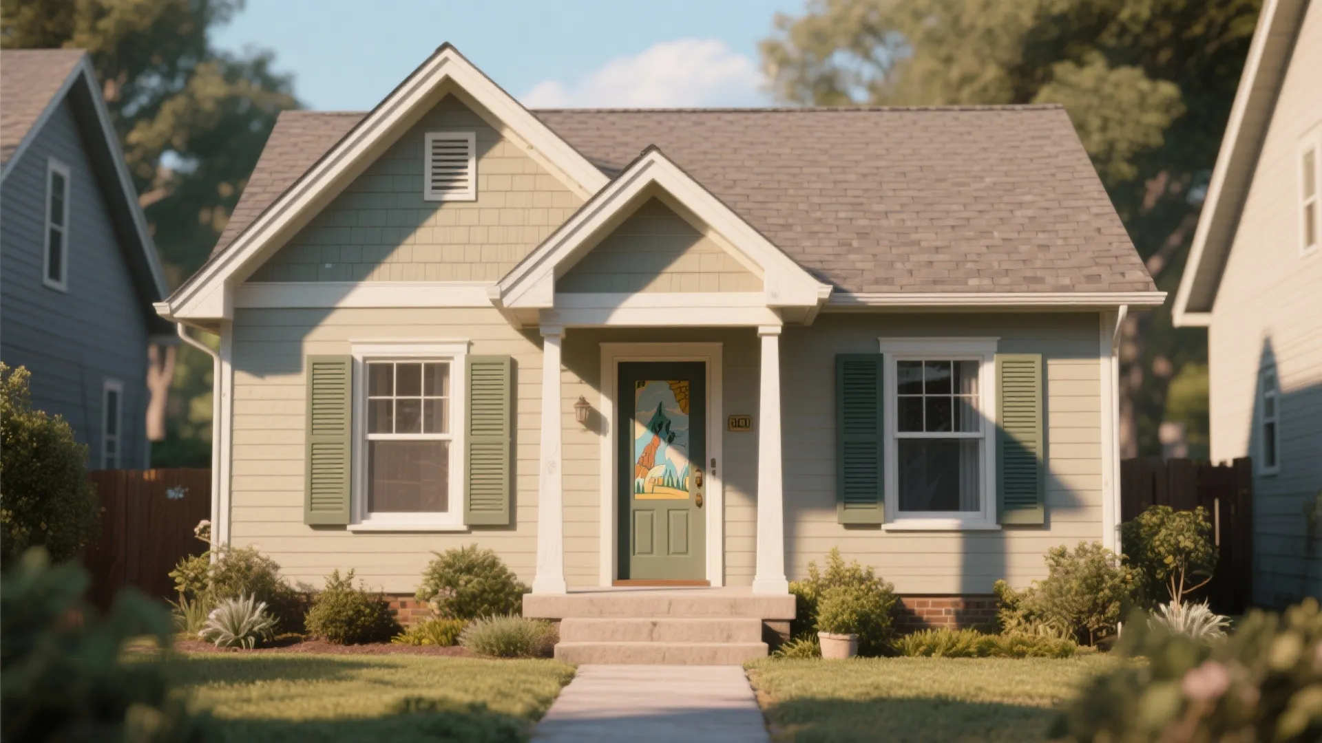 5. Details: Shutters, Eaves, and Murals