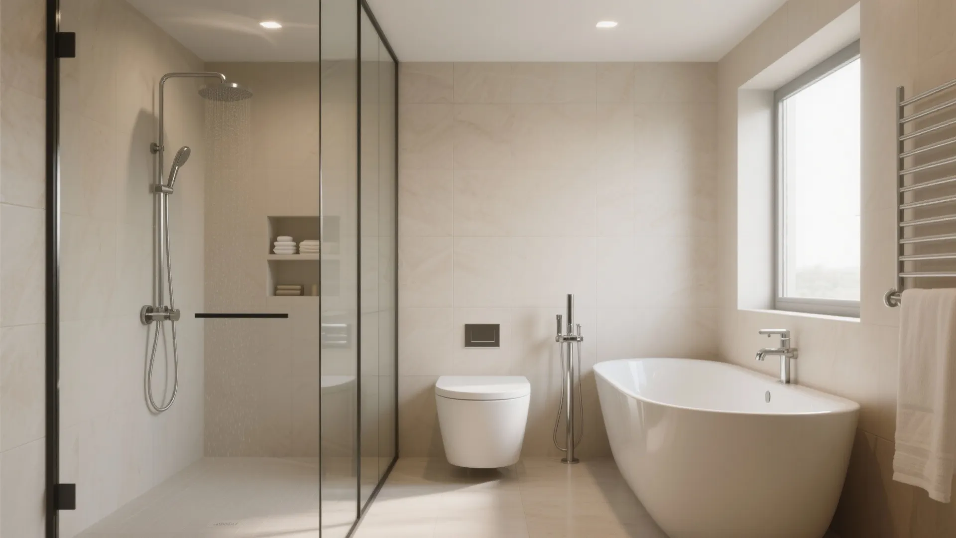 1. The Side-by-Side Wet Zone