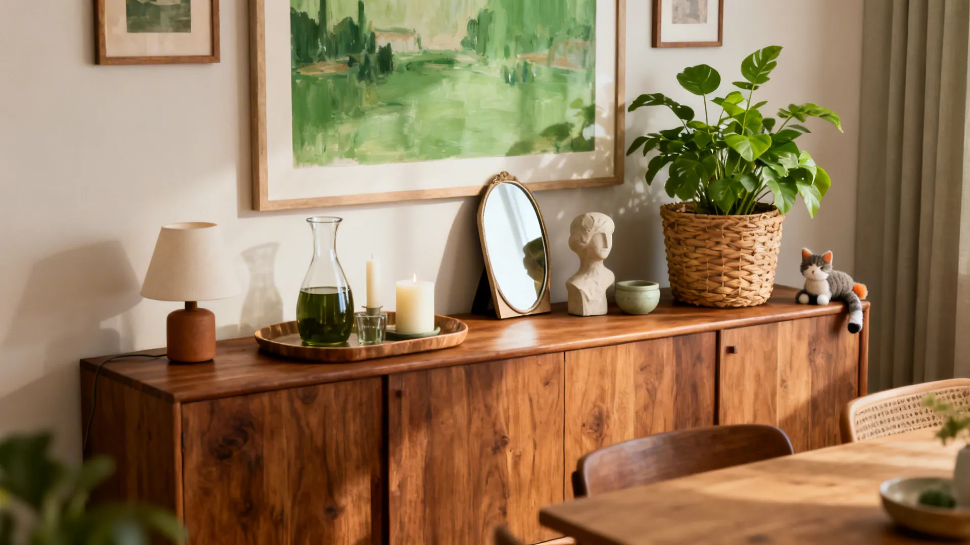 5 Fresh Ways to Decorate a Dining Room Sideboard: Practical, stylish sideboard ideas for small and large dining rooms from a seasoned interior designer