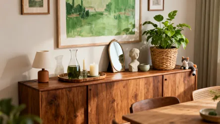 5 Fresh Ways to Decorate a Dining Room Sideboard