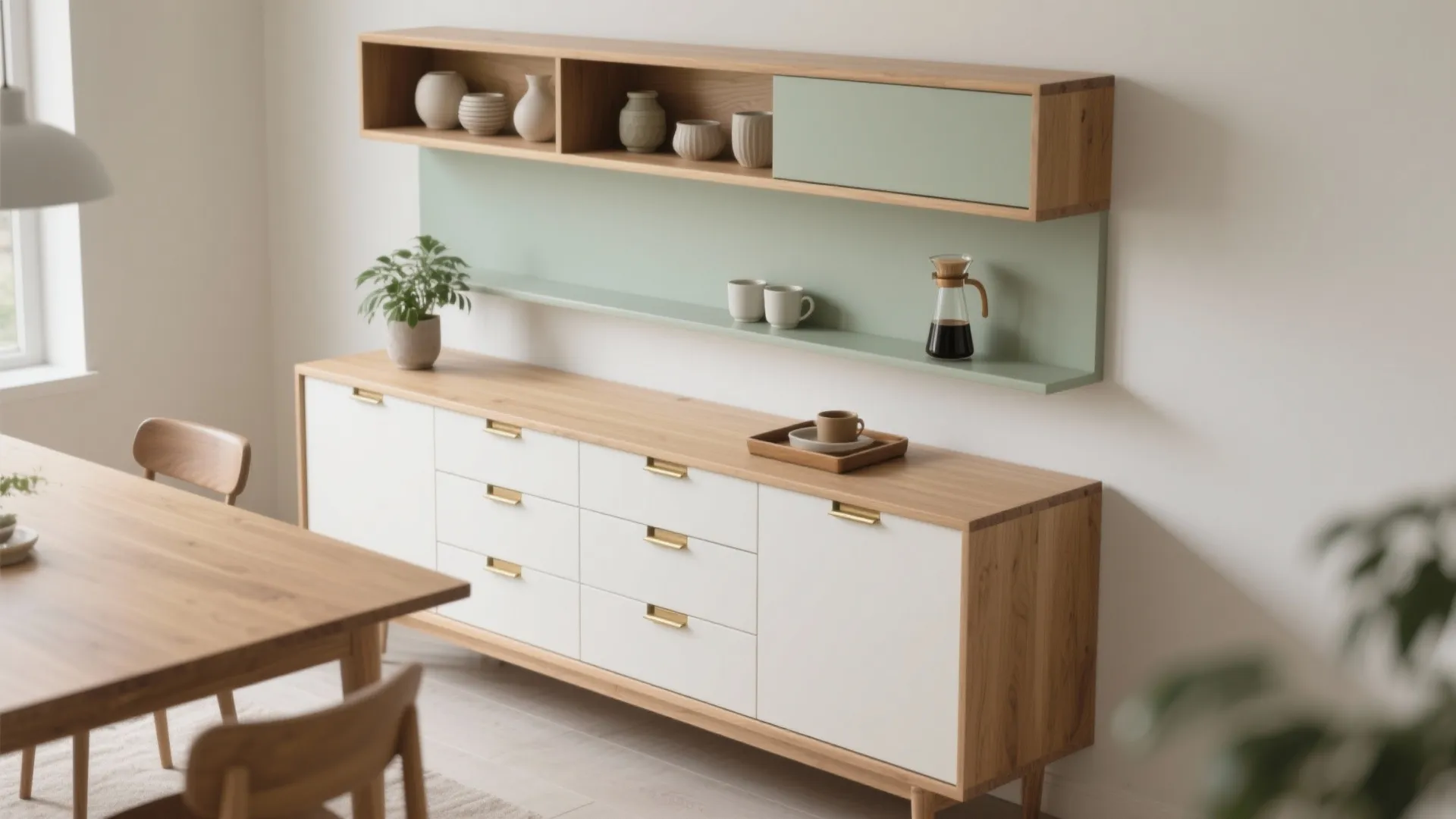 Sideboard + Open Ledge Hybrid