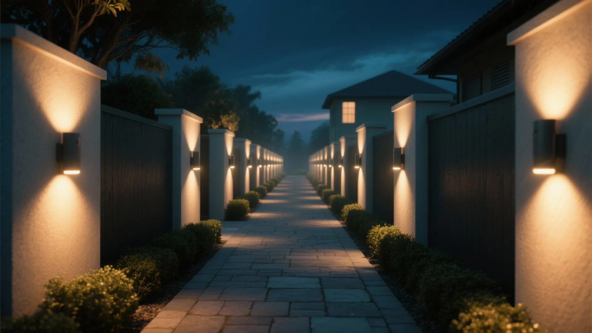 2. Create Depth Along Narrow Pathways