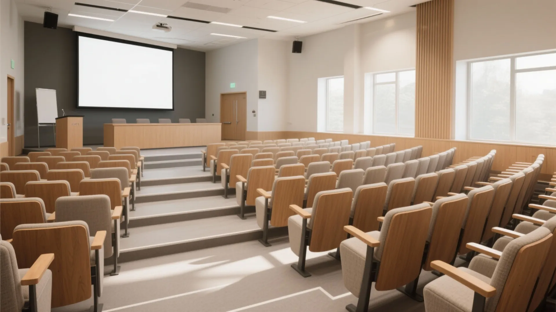 Sightlines-first seating layout