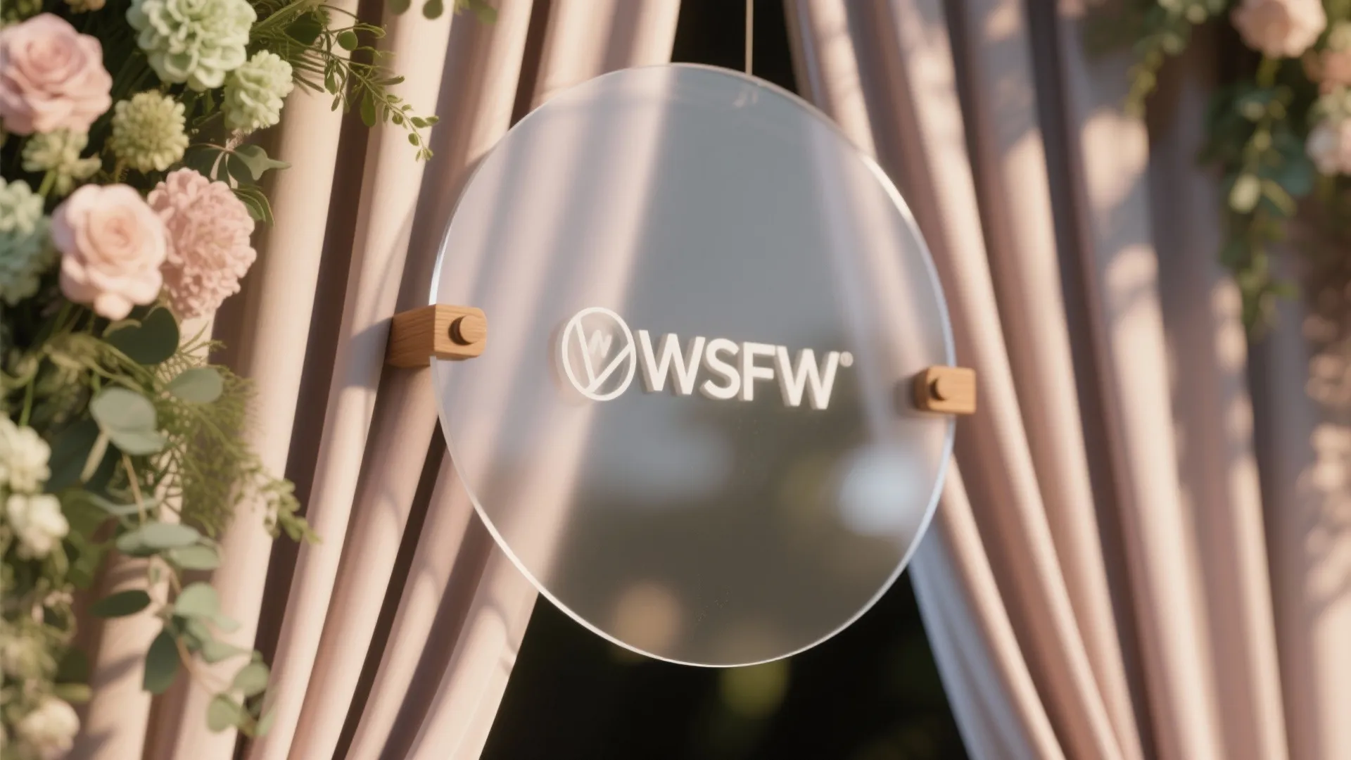 Personalized Name Sign with Florals