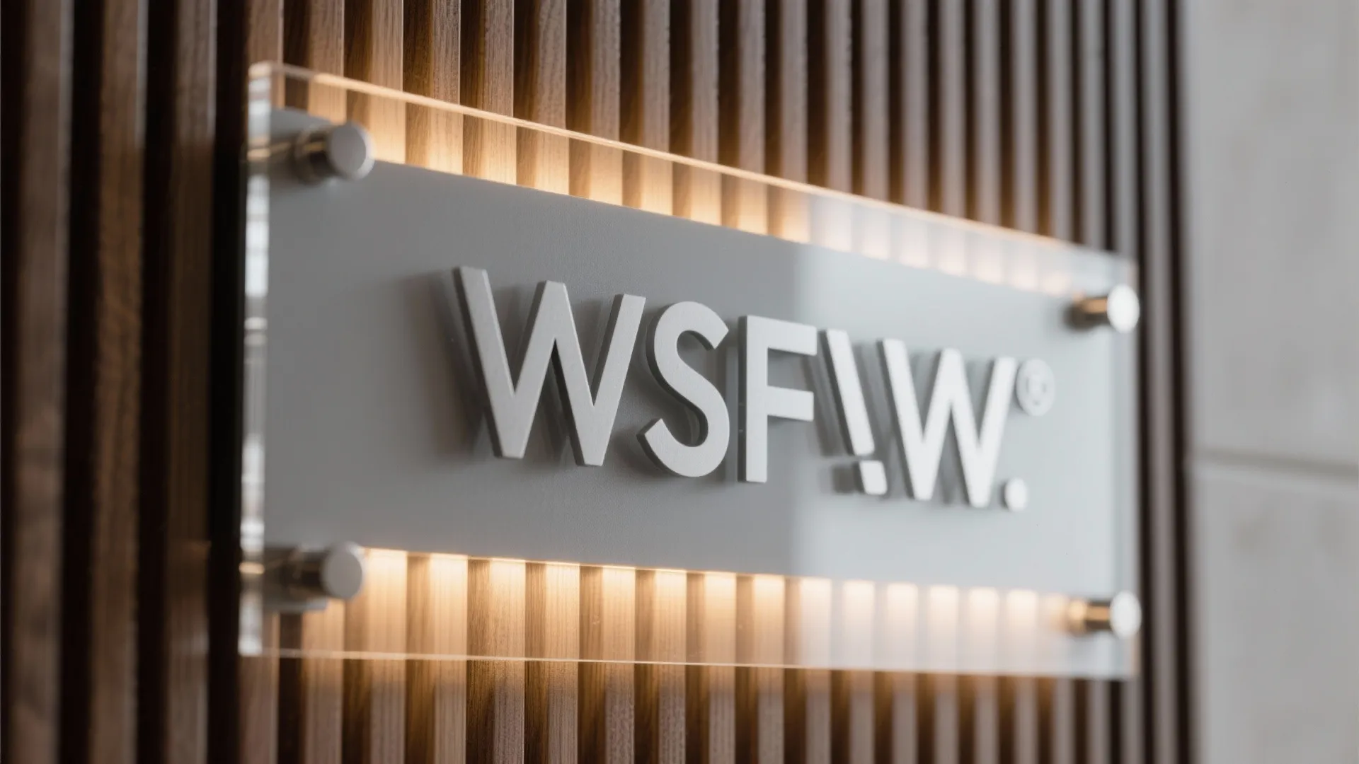 Signage and branding that guide, not shout