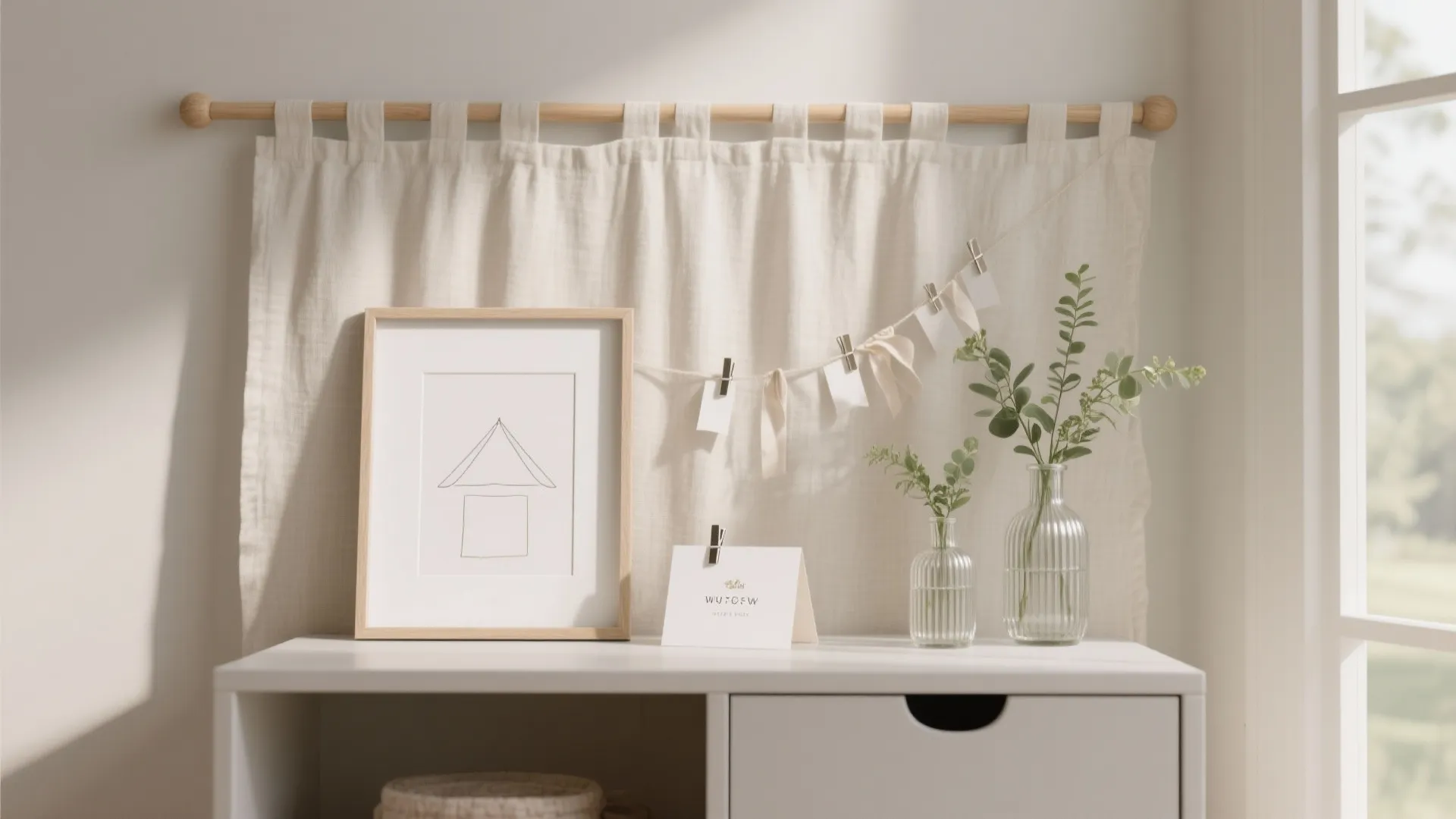 Printable Signs + A Minimal Backdrop