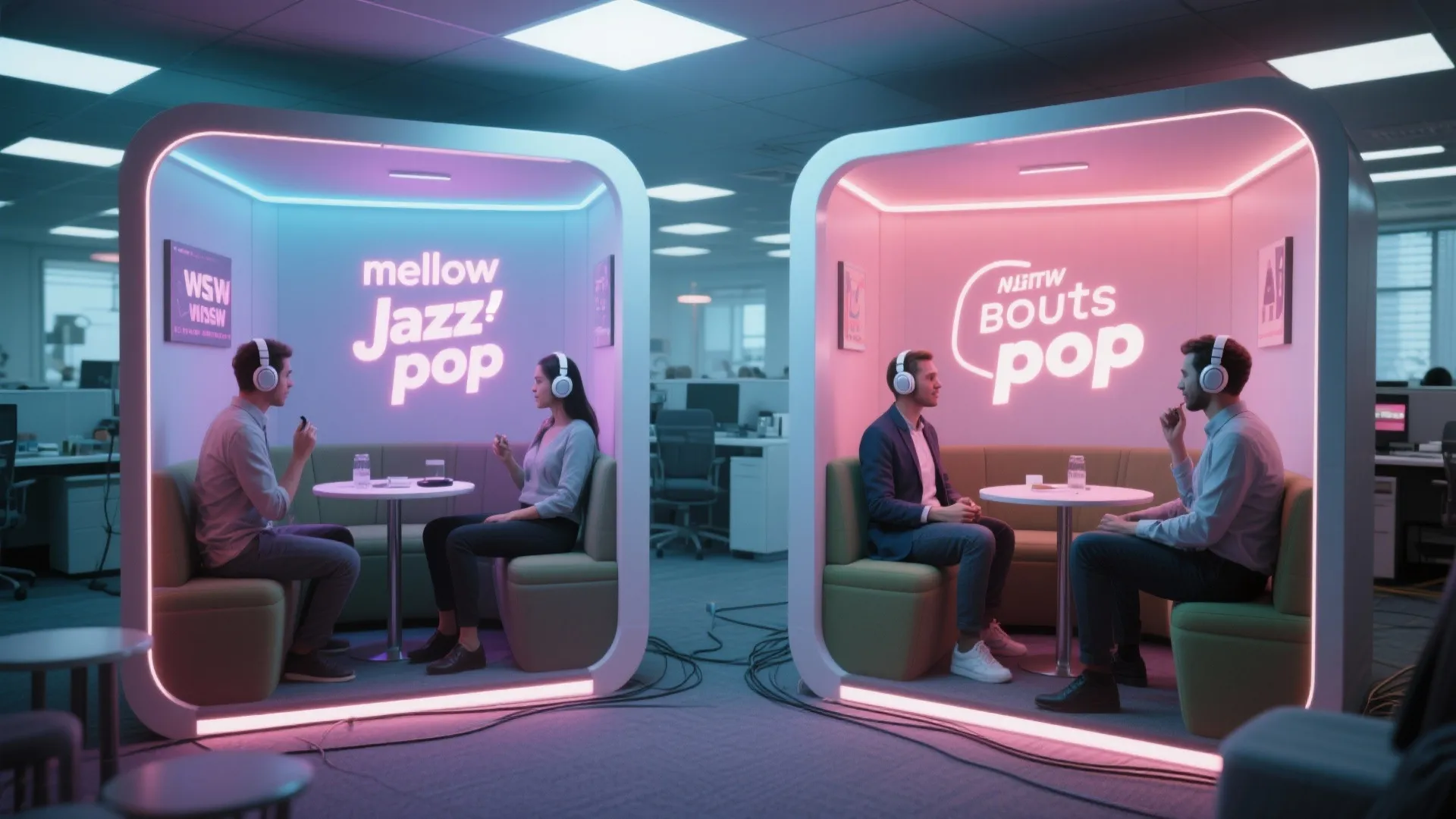 5. Playlist & Silent Disco Zone