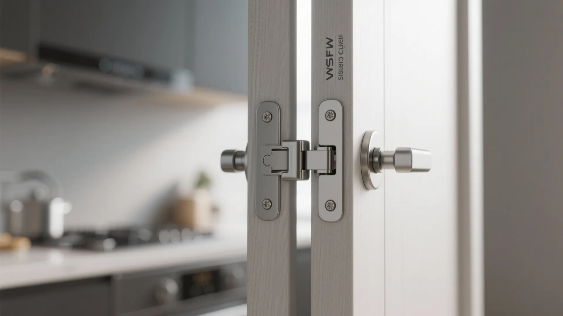 5. Silent-Close Swing Door with Magnetic Catch for Smooth Use