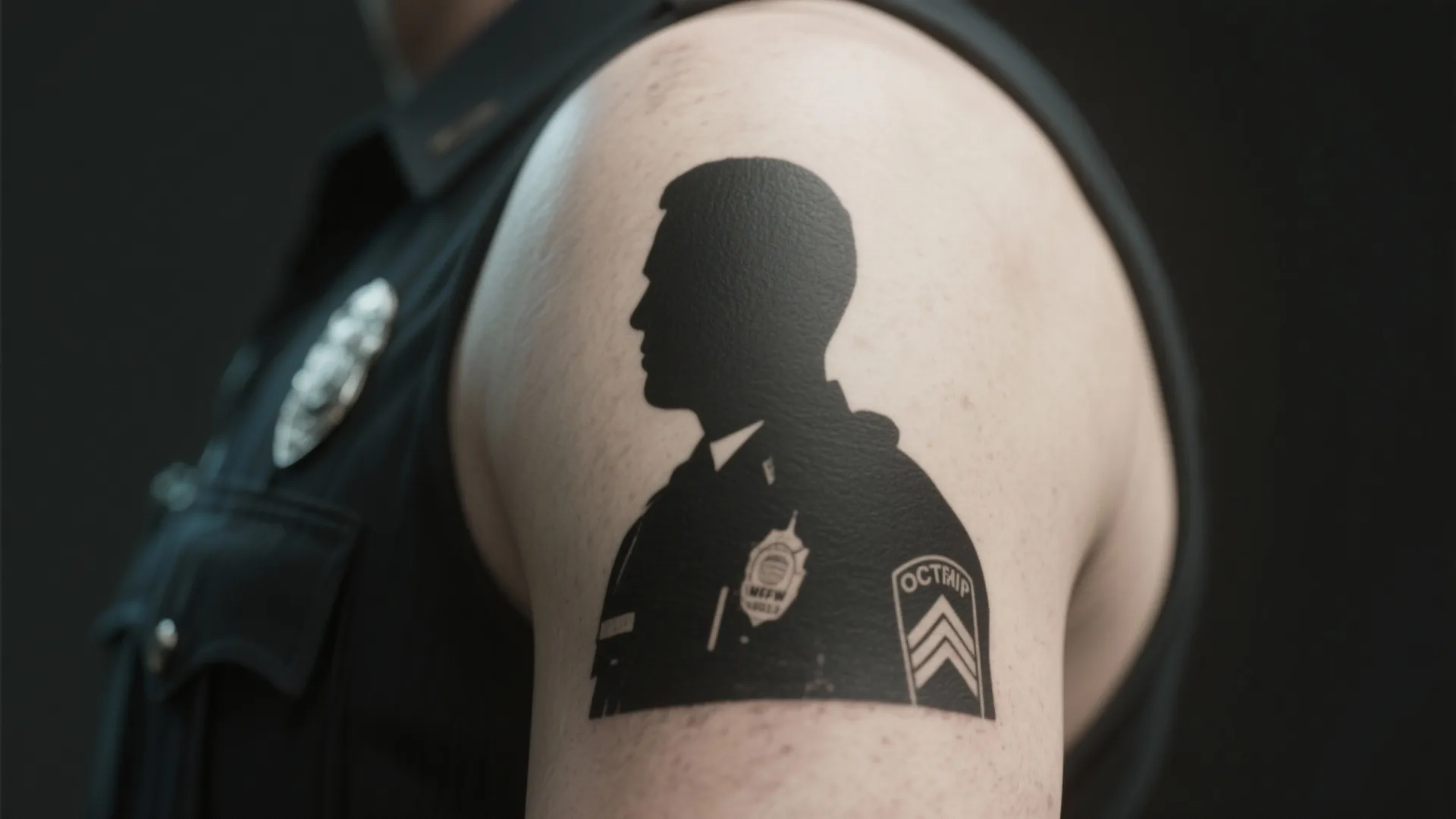 10. Minimal Silhouette Portrait