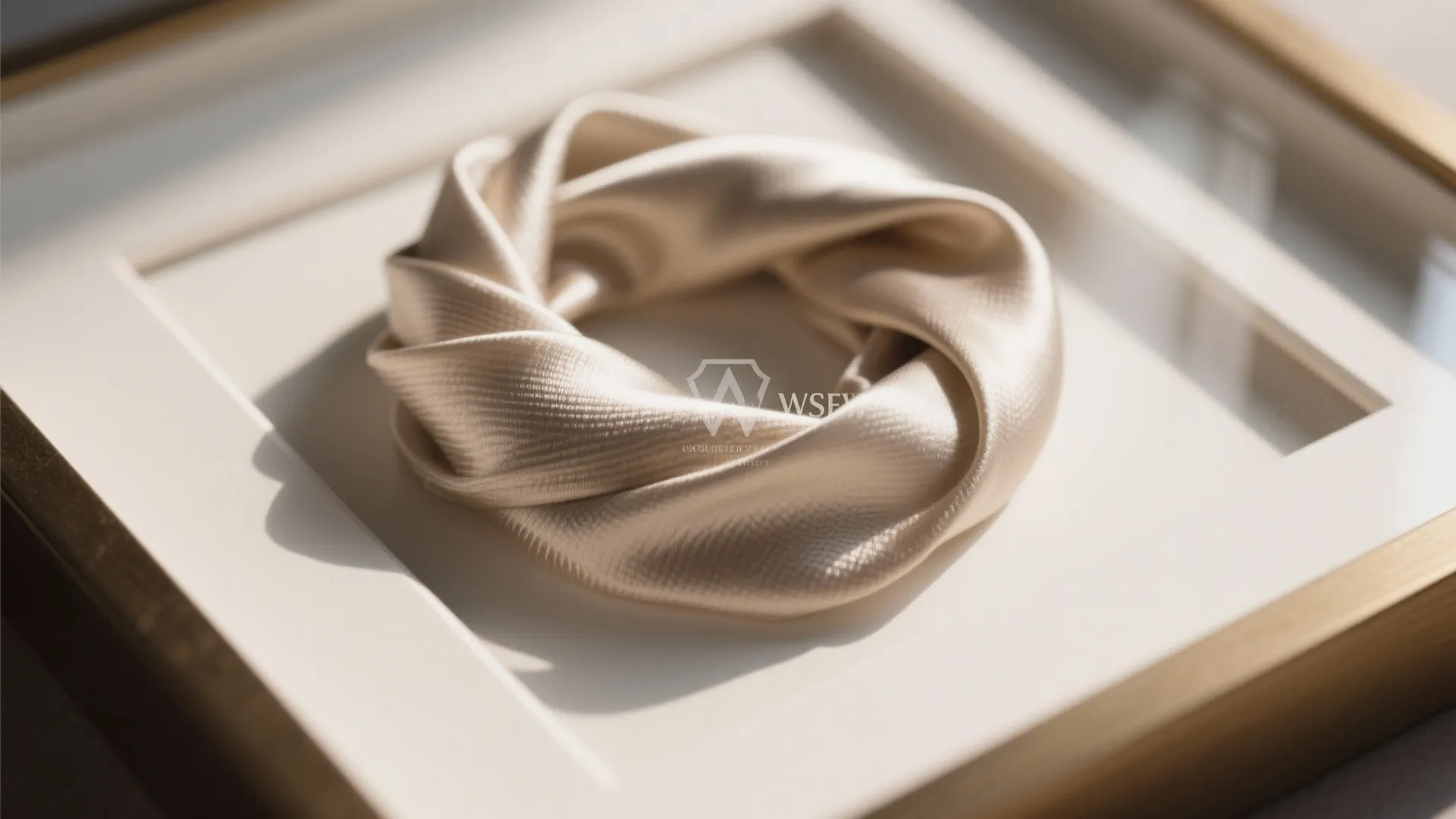 Framed Textiles and Scarves for Tactile Depth