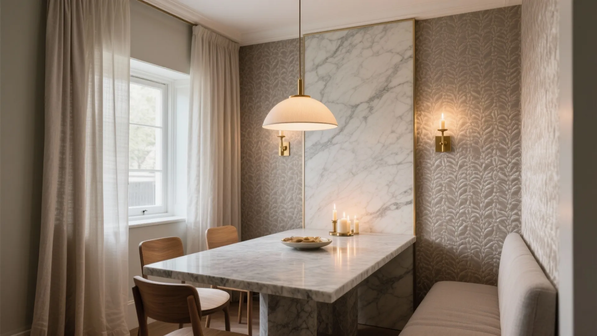 Silk-Blend Wallpapers for a Soft Glow