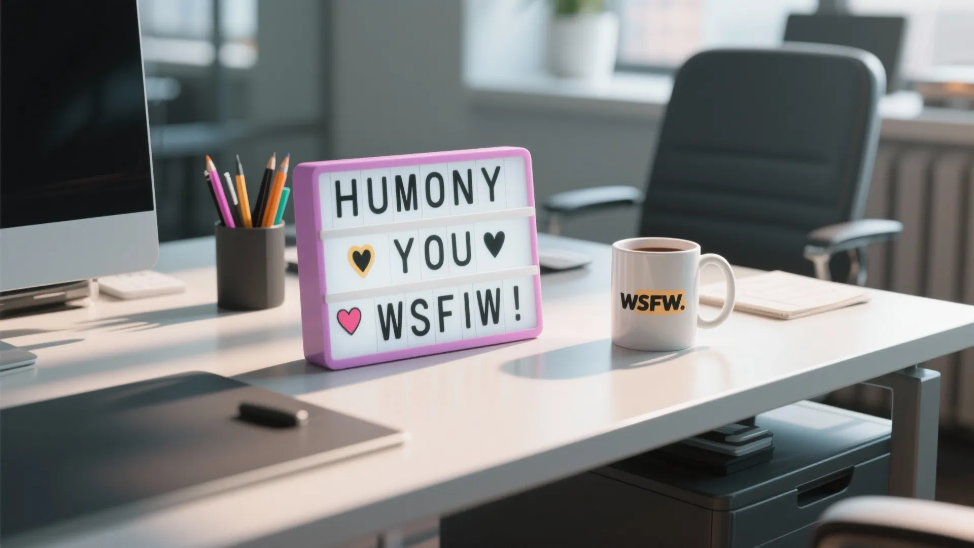 8. Silly Office Sign