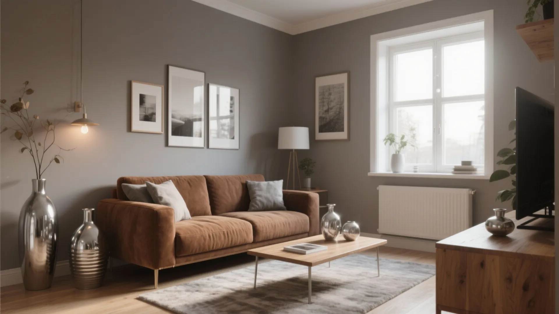 Stylish Silver and Brown Living Room Ideas: Transform Your Space with Silver and Brown Accents