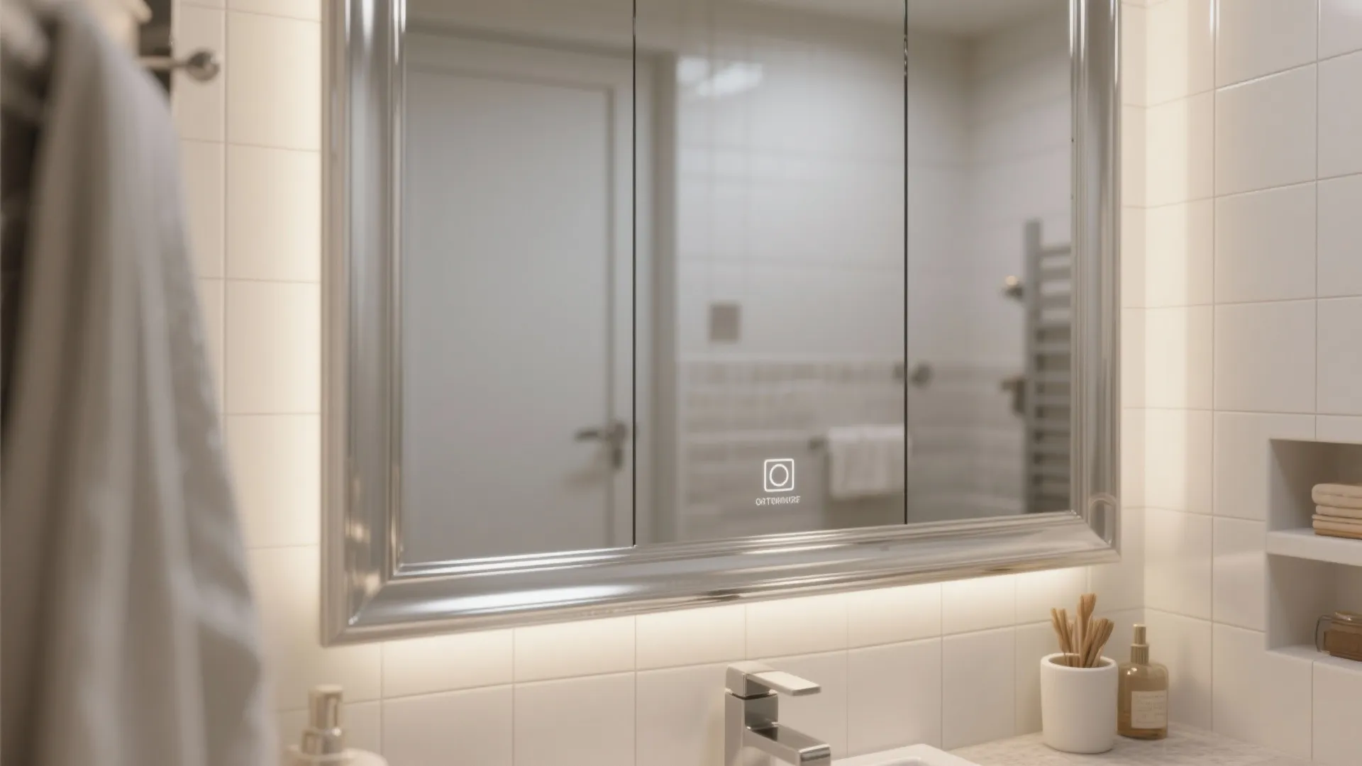 Tip 1: Silver-framed mirrors