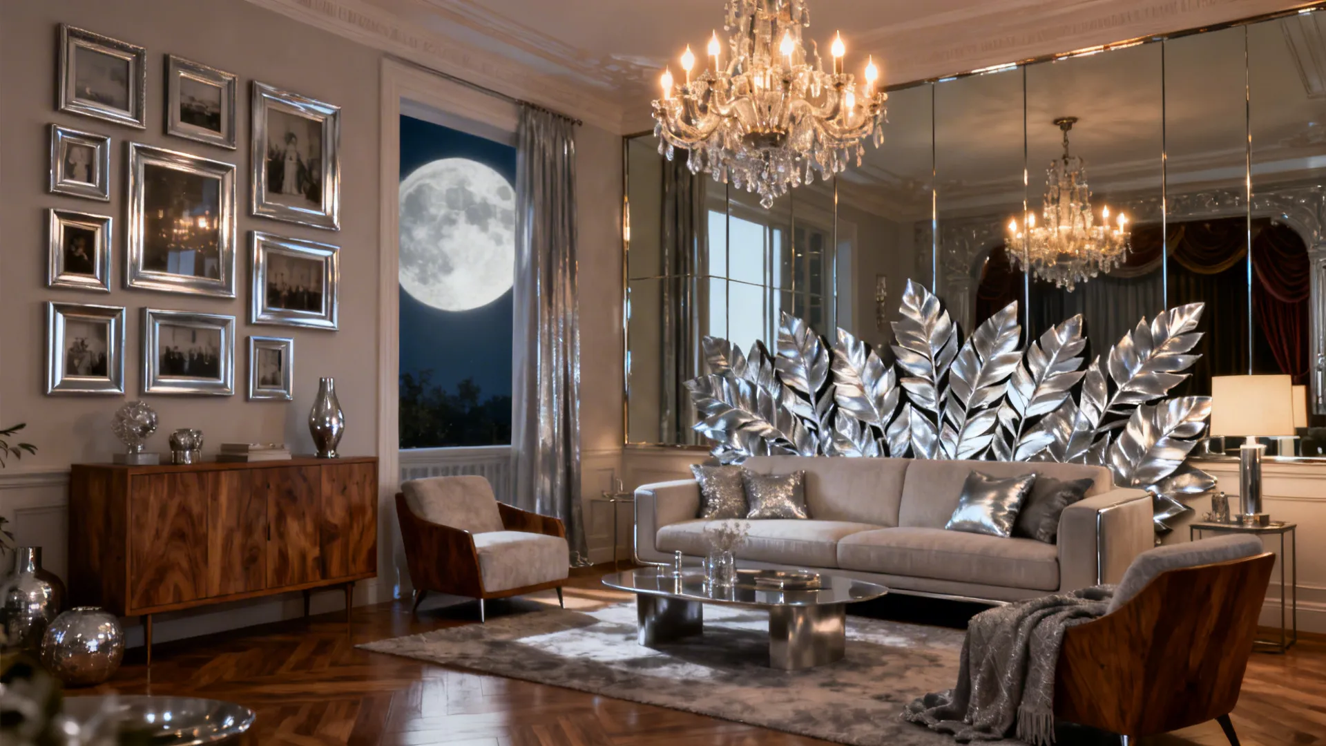 Silver Wall Decor Ideas (5 Inspiring Looks)