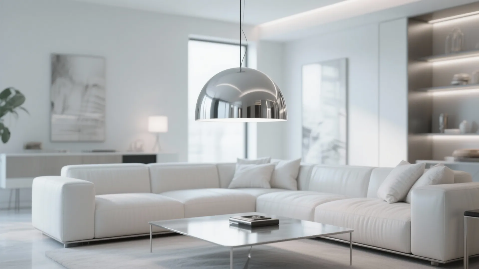 3. Statement Silver Lighting