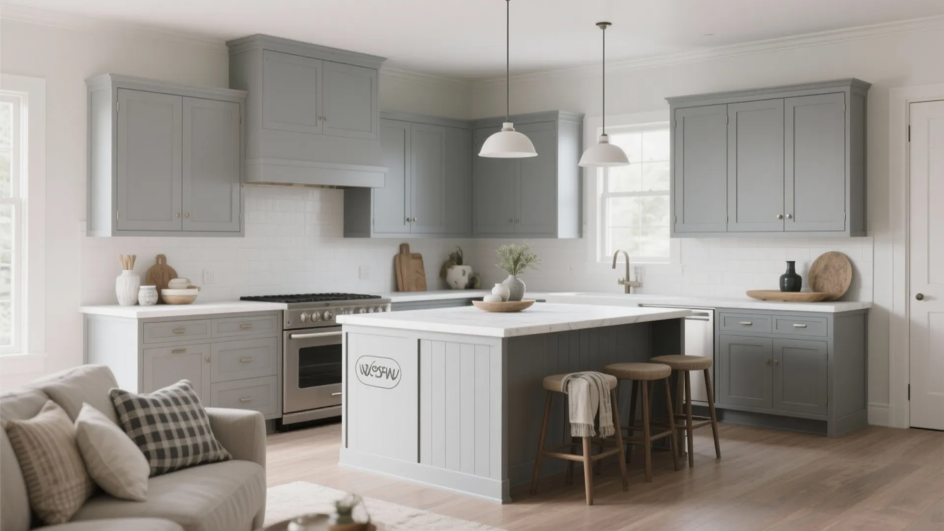 5. Keep cabinetry style simple