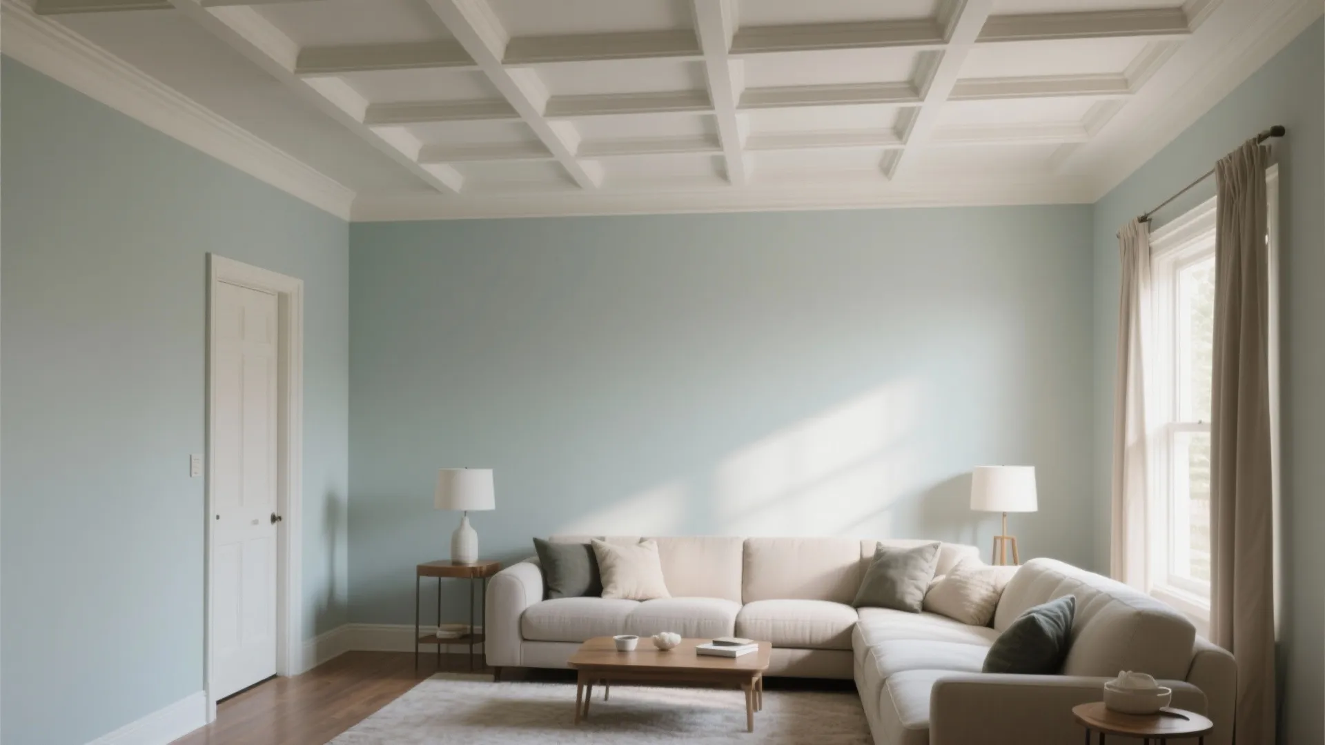 Simple Coffered Ceiling