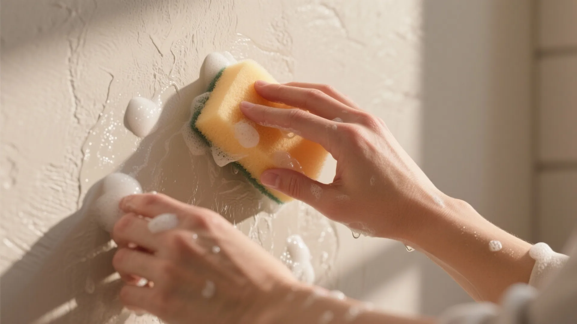 1. Start Simple: Soap, Water, and a Soft Sponge