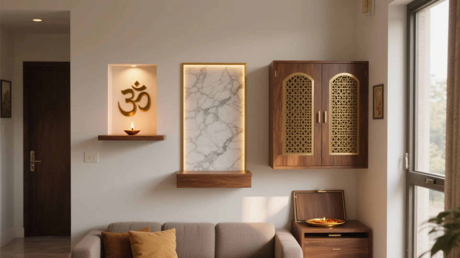 5 Simple Pooja Mandir Designs for Walls: Small space, big serenity: my go-to wall-mounted pooja designs with real-world tips and SEO-backed insights